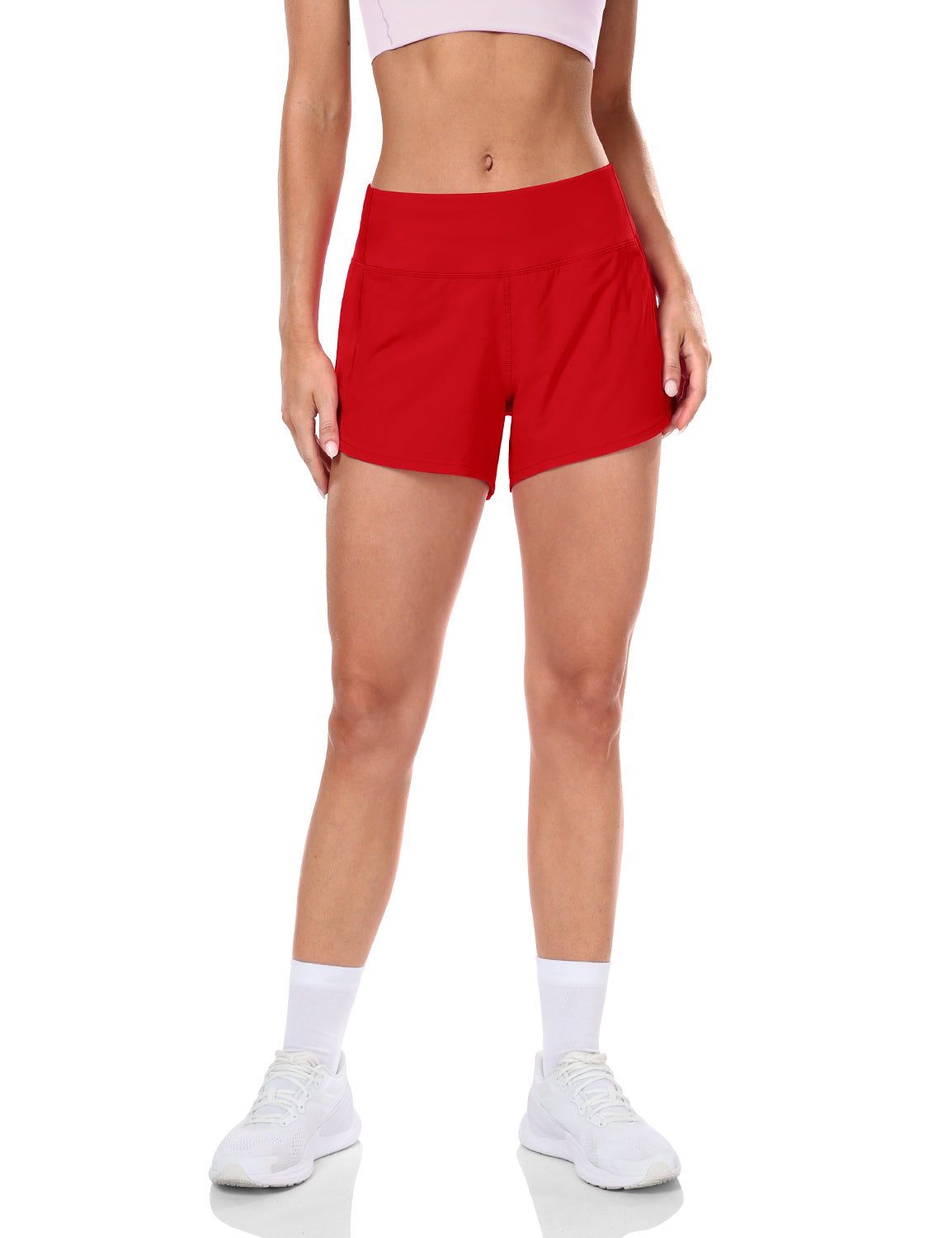 Running Shorts True Red