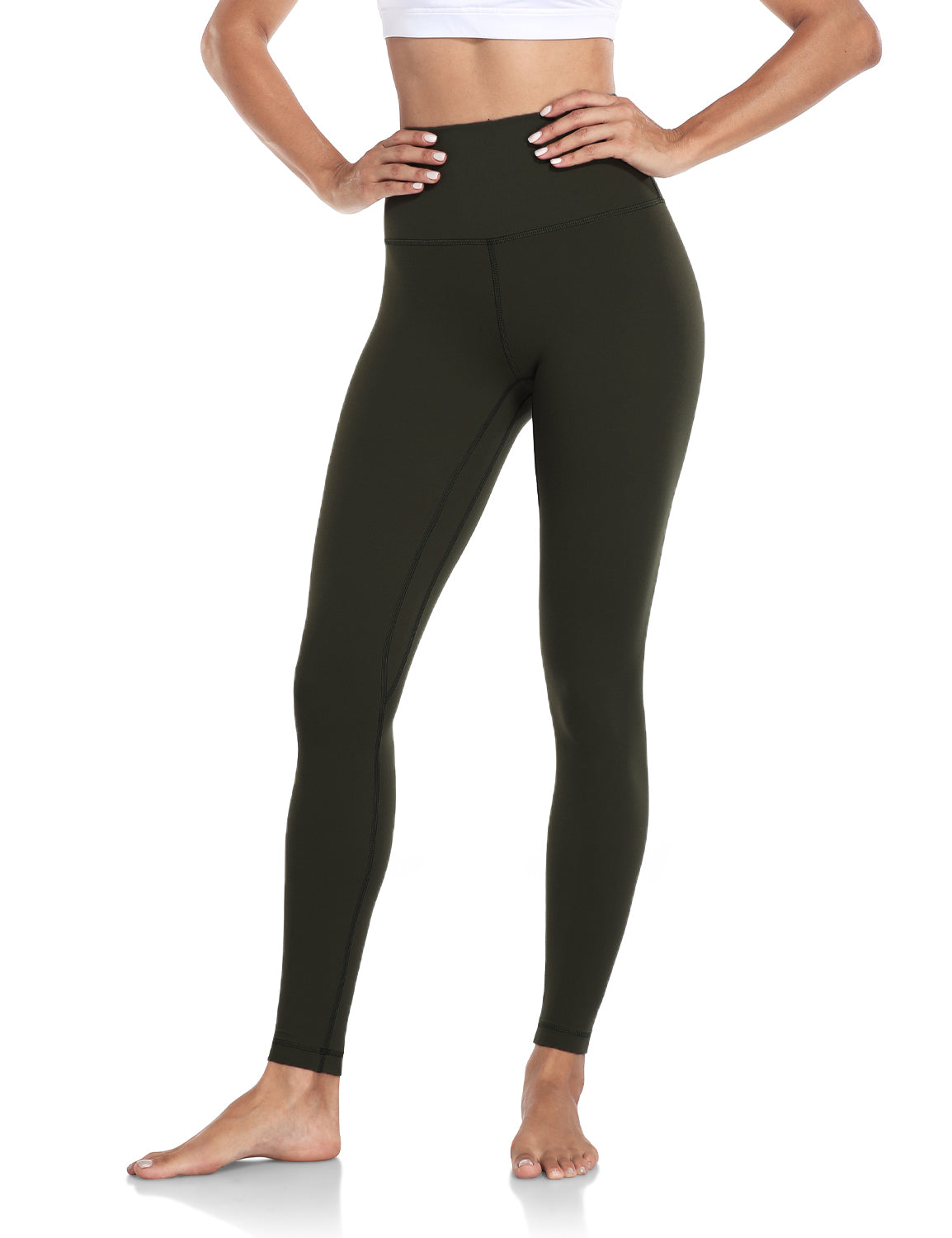 workout pro 28inch leggings Dark Olive