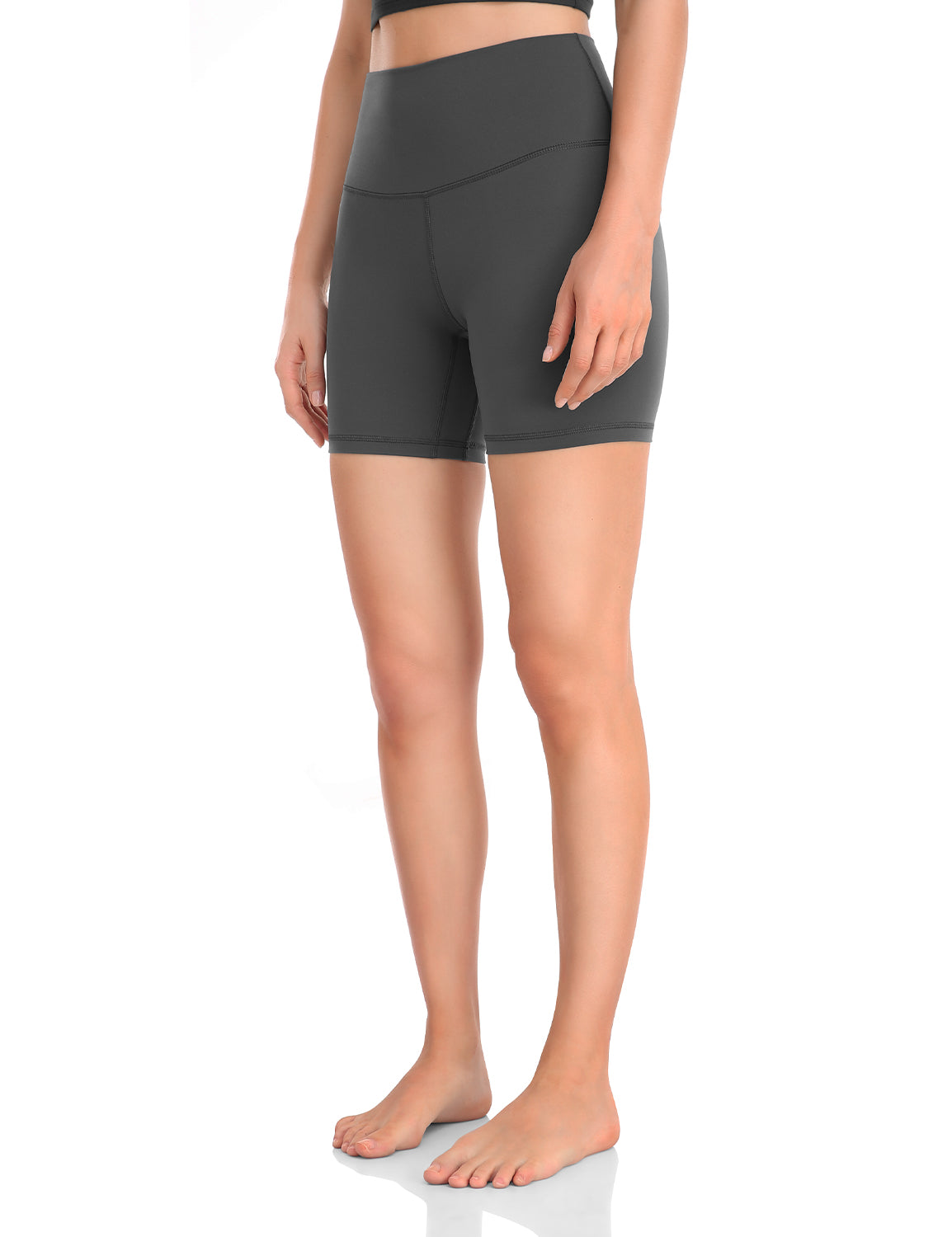 workout pro 6inch biker shorts Graphite Grey