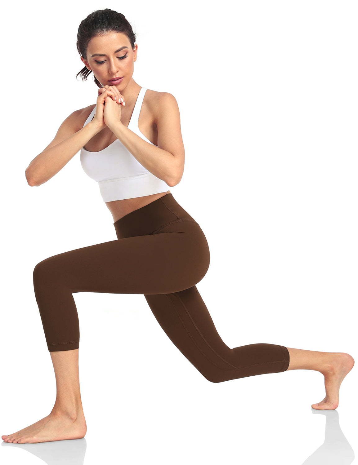 workout pro leggings 21 Java Coffee