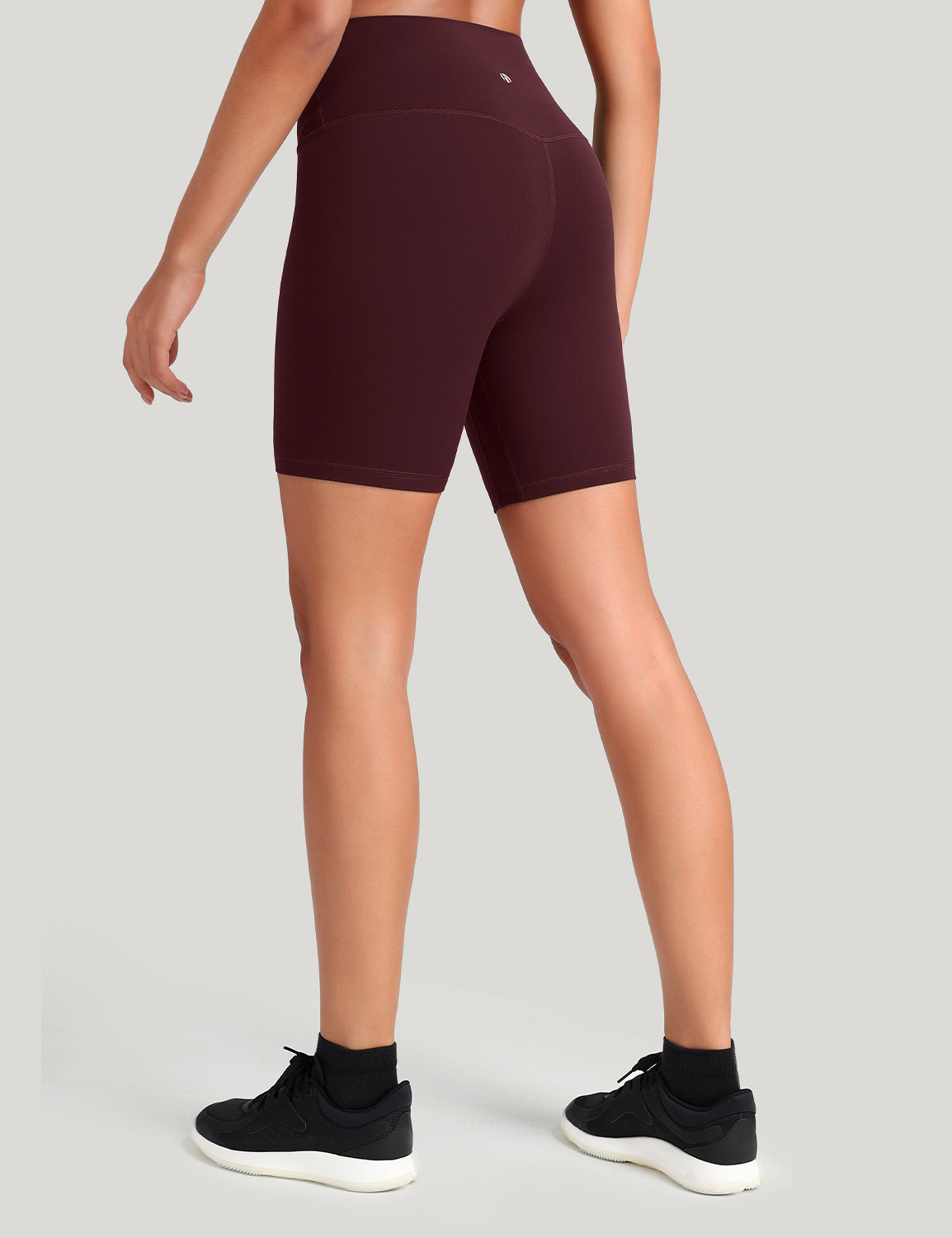 HeyNuts Women's Workout Pro Biker Short, High Waisted Tummy Control Athletic Running Spandex Yoga shorts 6''