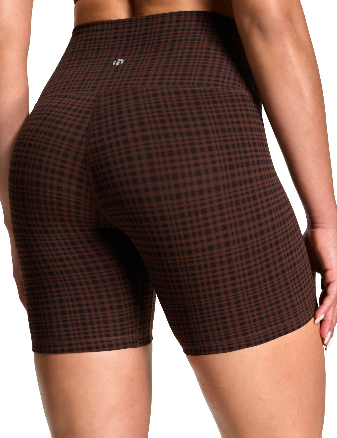 Athletic Shorts Vintage Desert Rose Grid