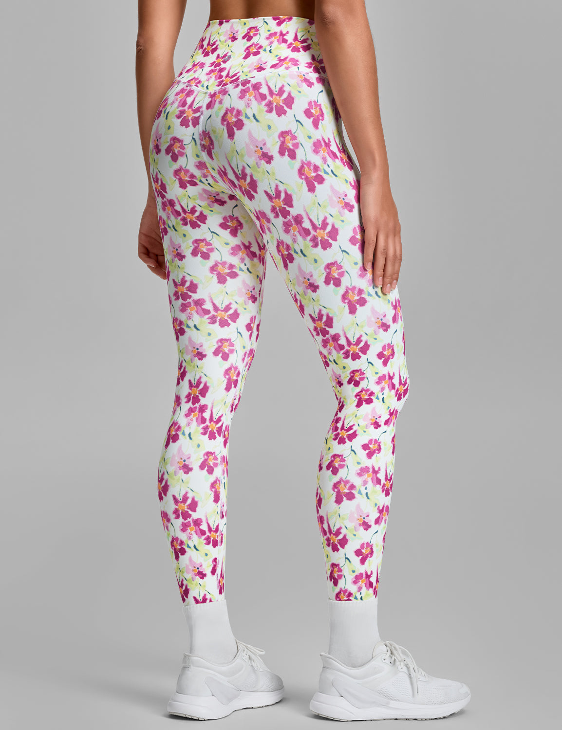Yoga Leggings Capri Floral