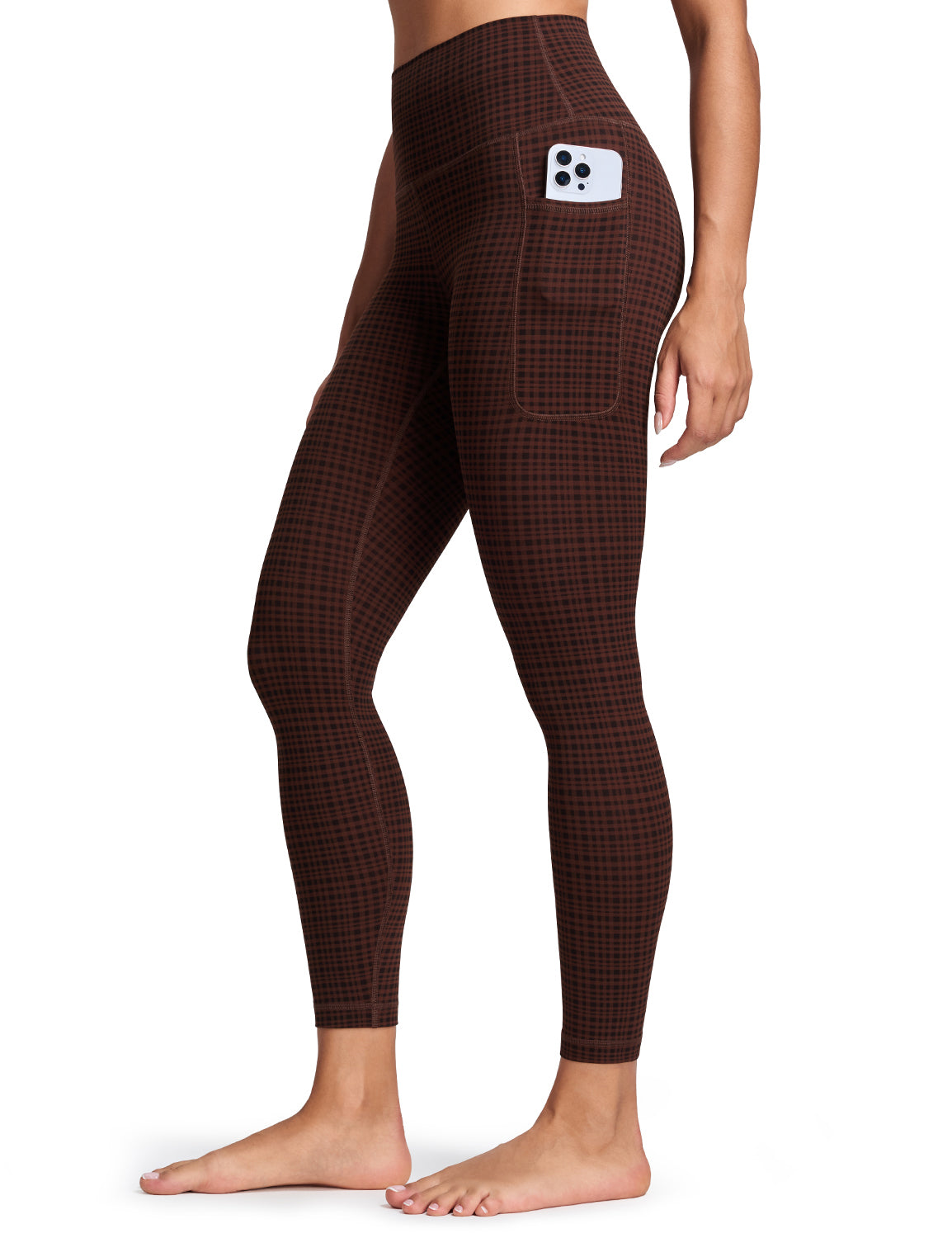 Pockets leggings Lava Cake Grid