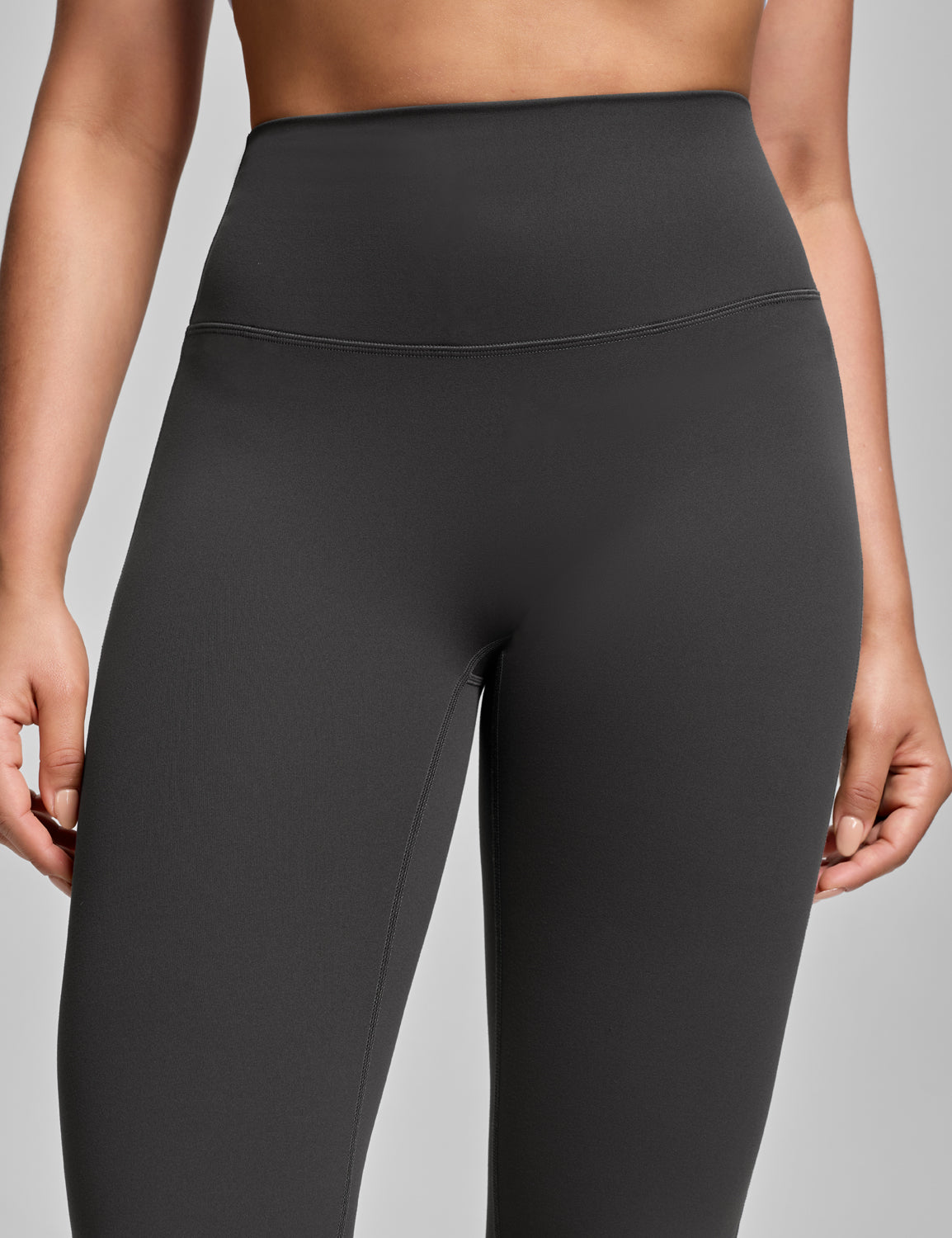 Mellow Flare Leggings No Front Seam