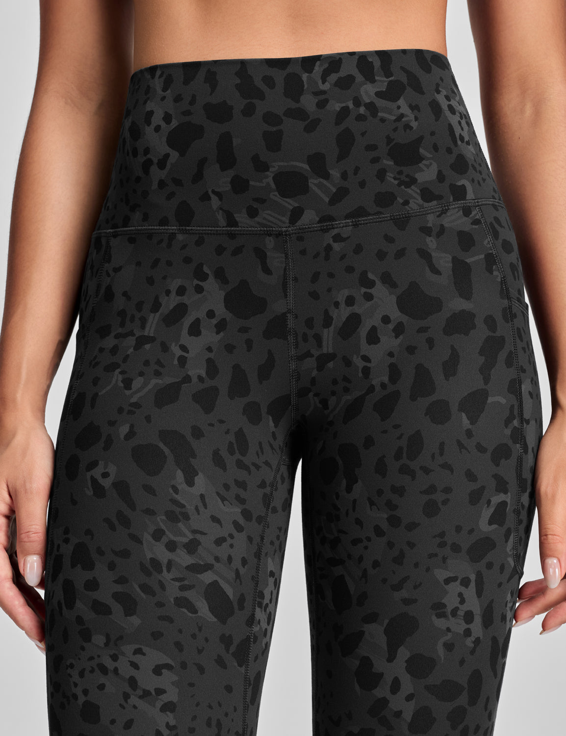 Pockets leggings Black Cheetah