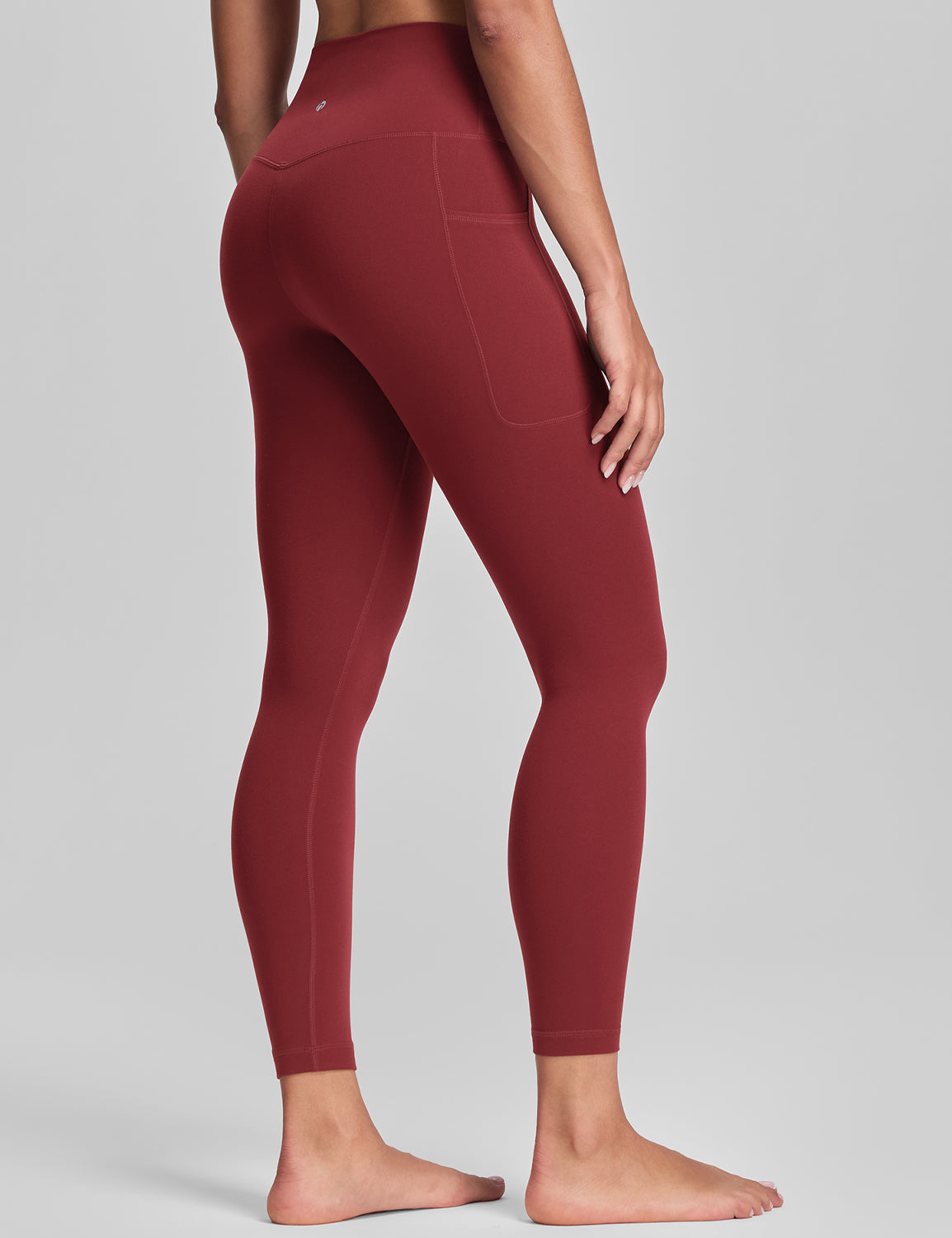 Pockets leggings Garnet Red