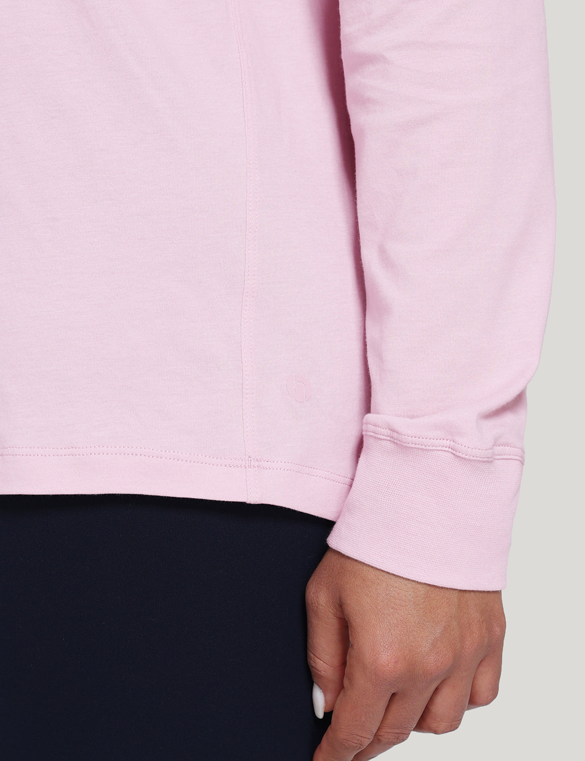 pima crew neck long sleeve shirts