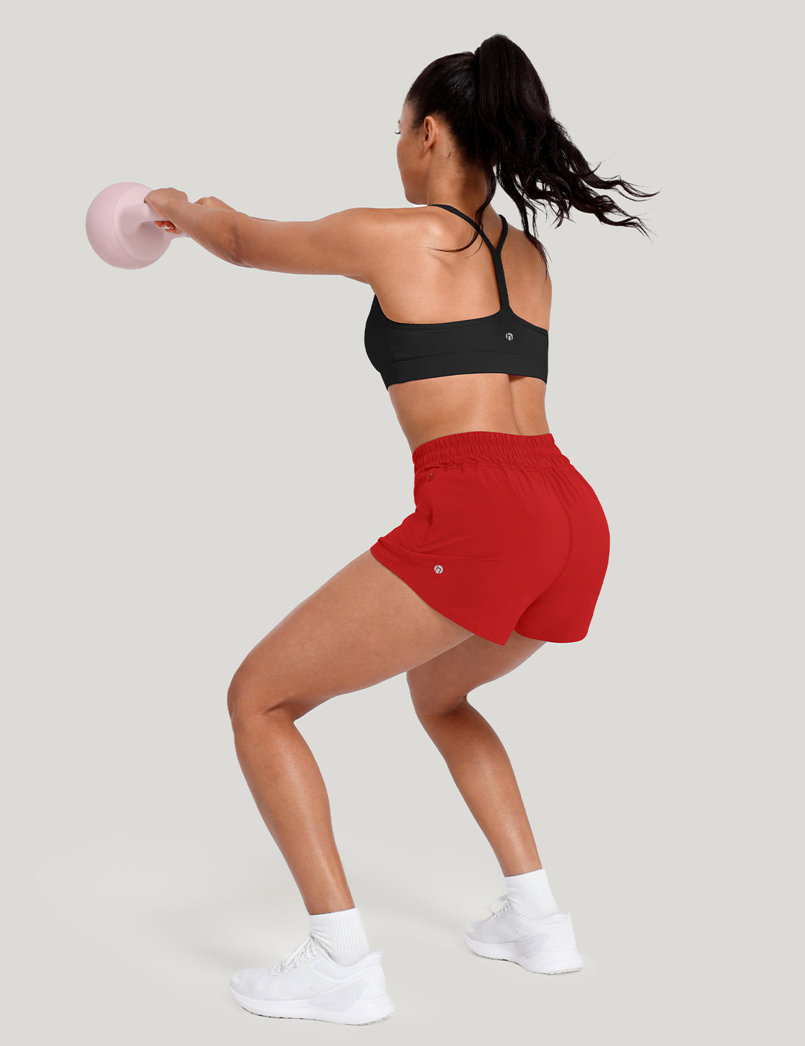 Running Shorts True Red