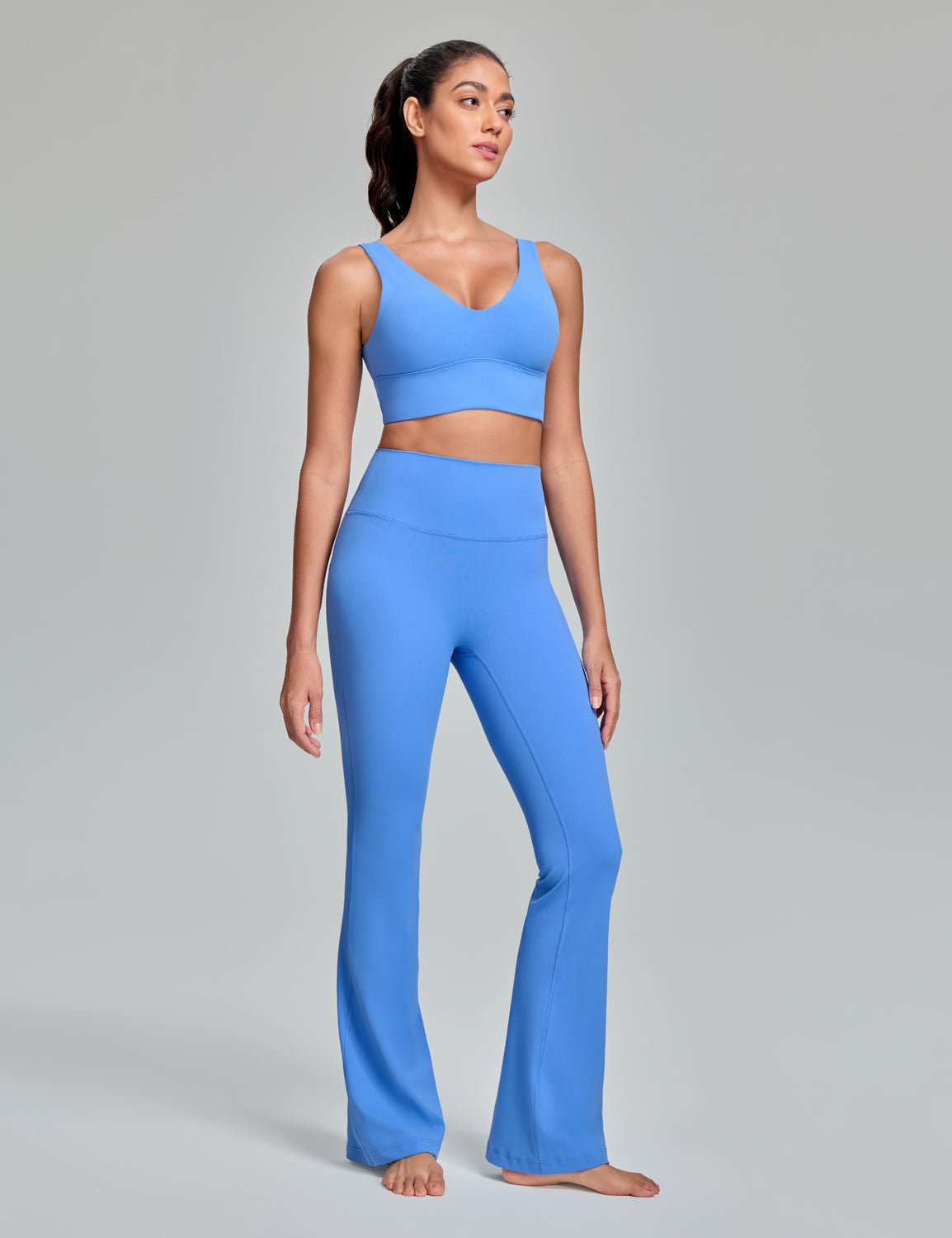Mellow Flare Leggings No Front Seam