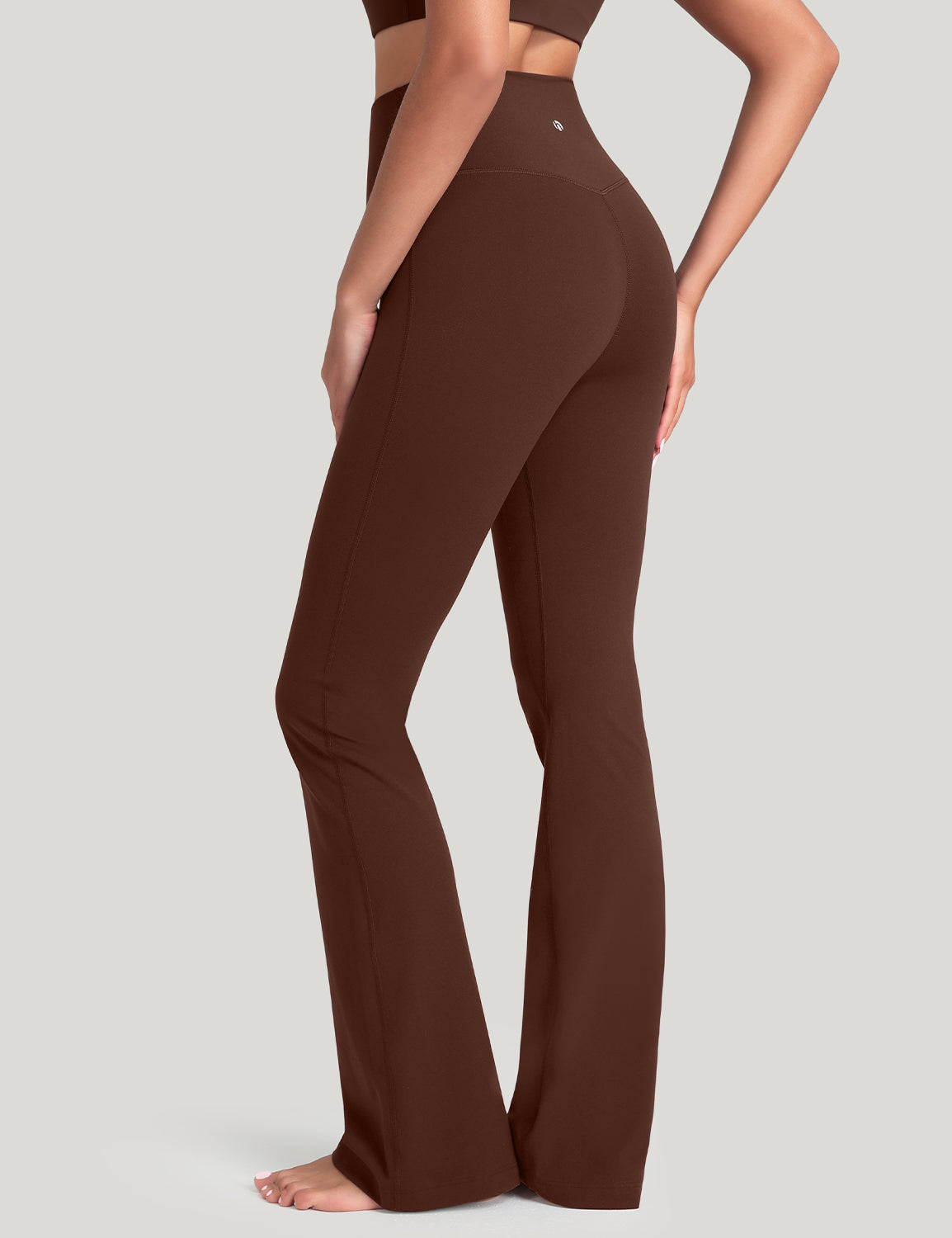 Harmony Flare Leggings Dark Plum