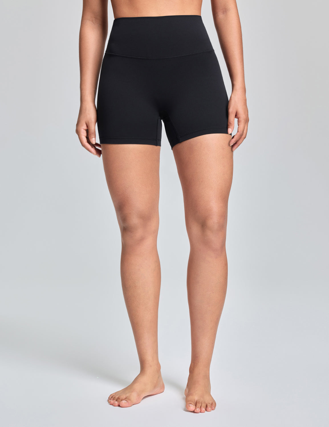 No Front Seam Athletic Shorts