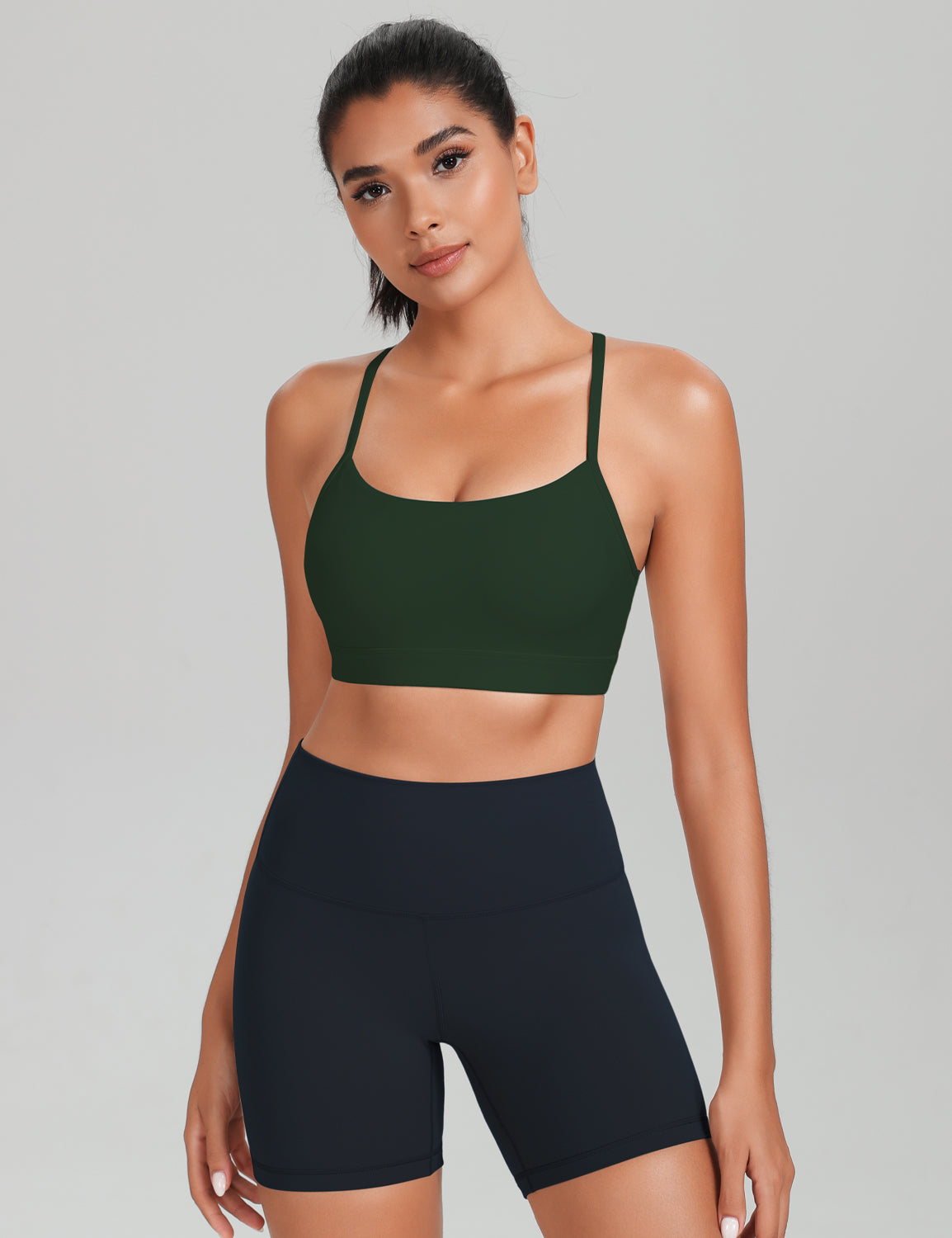 Sports Bra Vintage Green