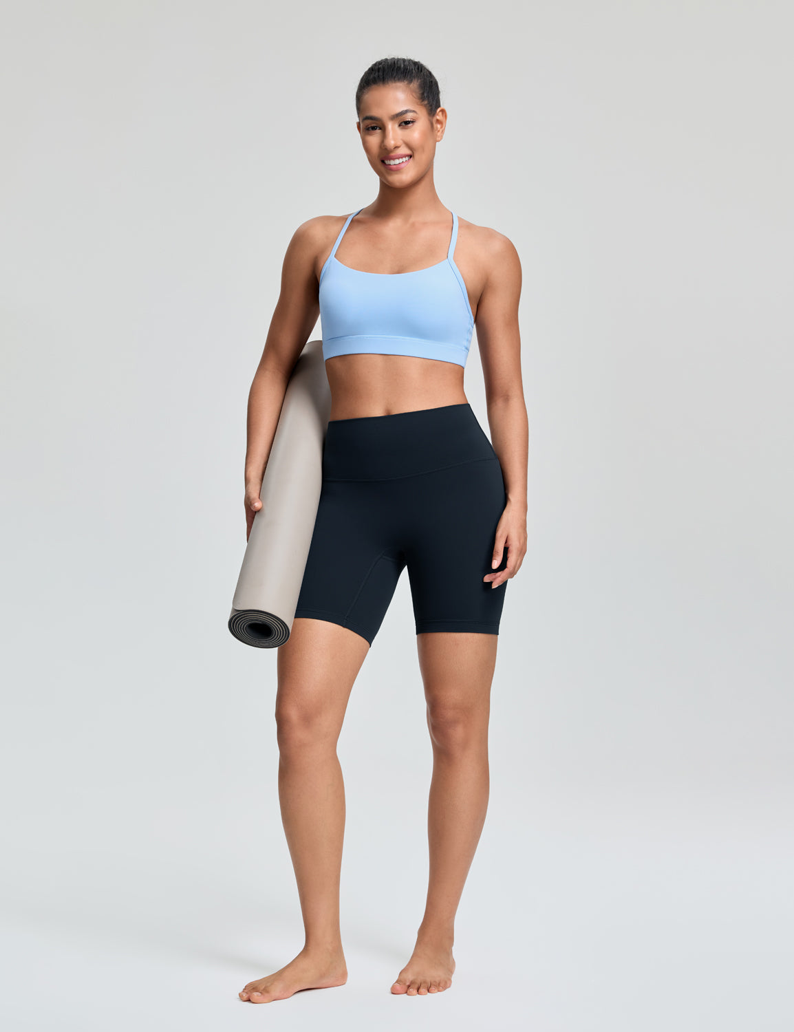 No Front Seam Athletic Shorts