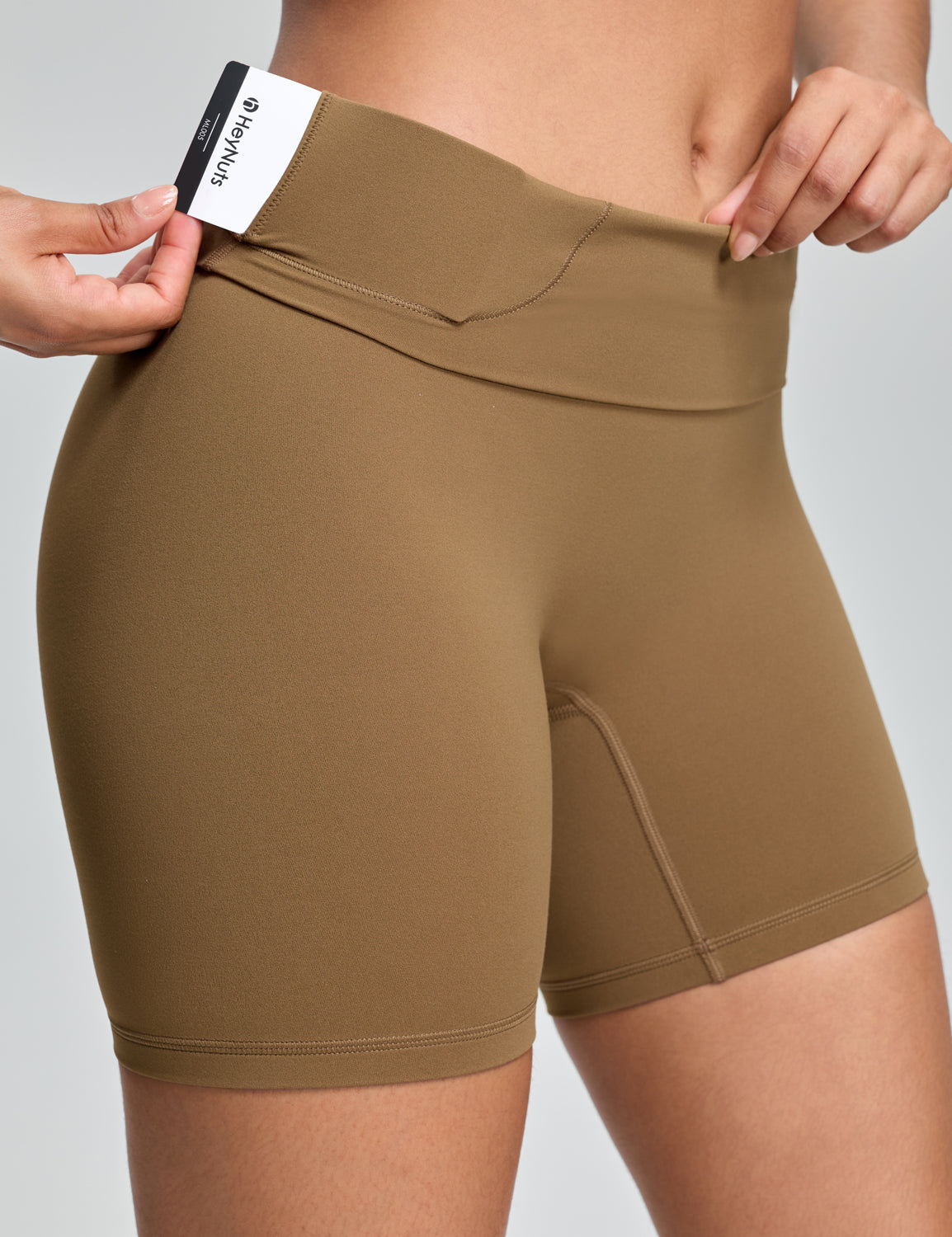 No Front Seam Athletic Shorts