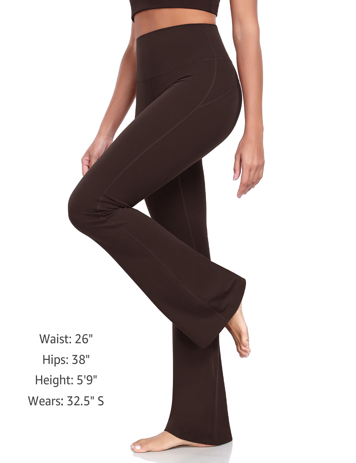 Mellow Flare Leggings Espresso