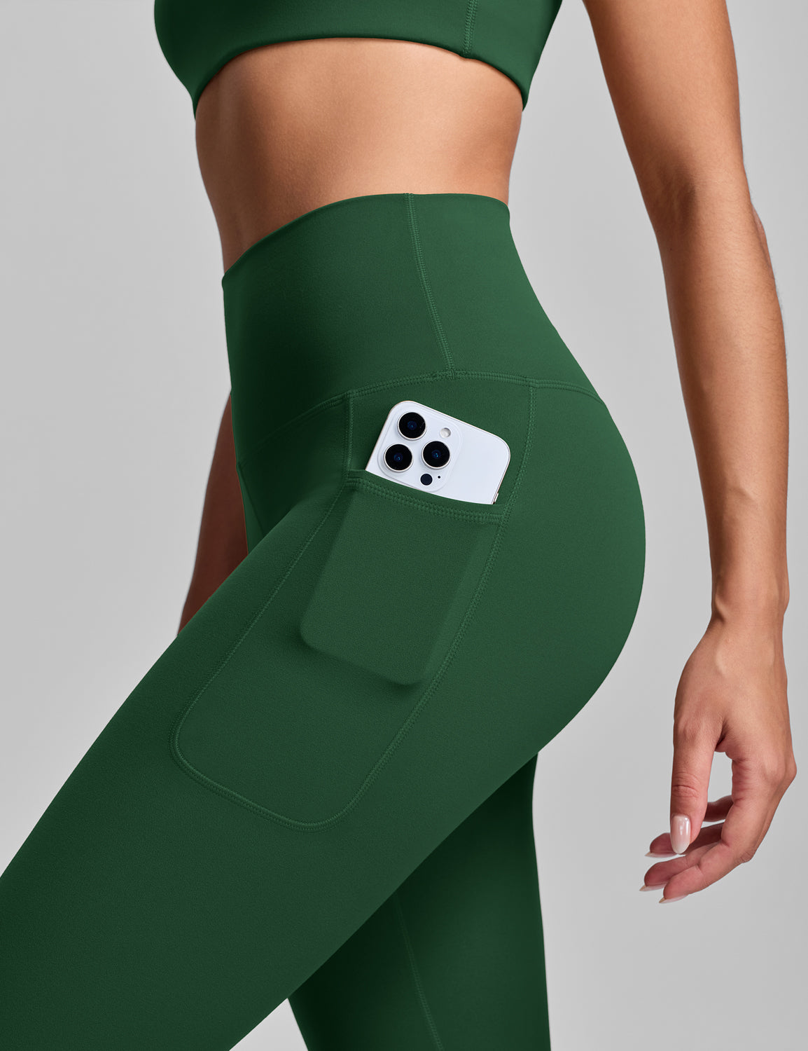 Pockets leggings Everglade Green