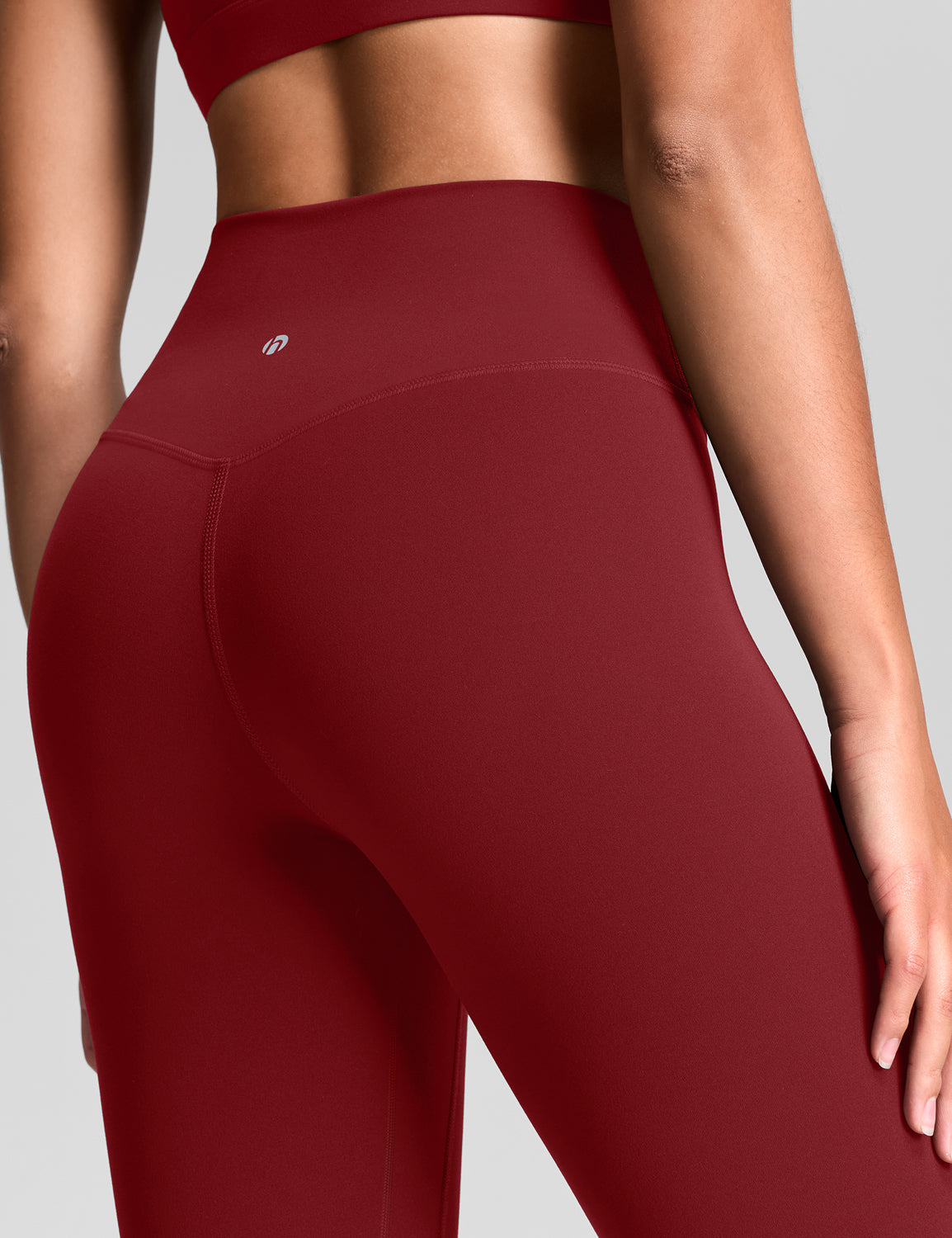 yoga pro leggings 28 Garnet Red