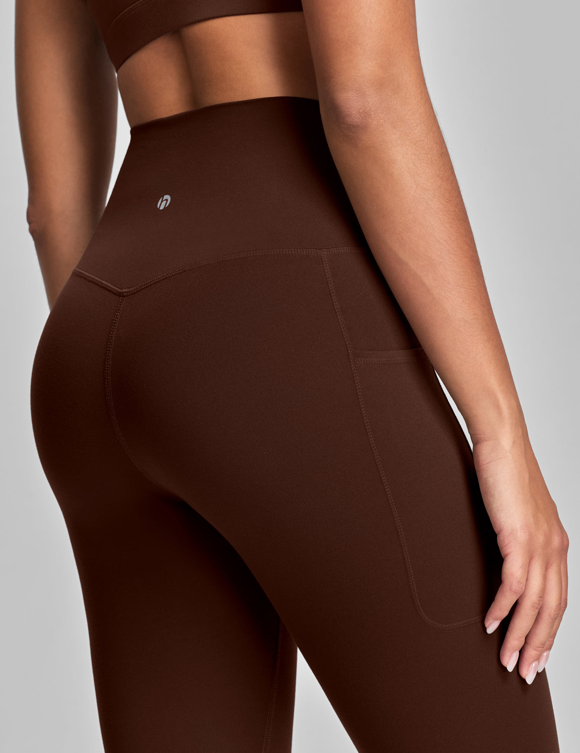 Pockets leggings Allspice Brown