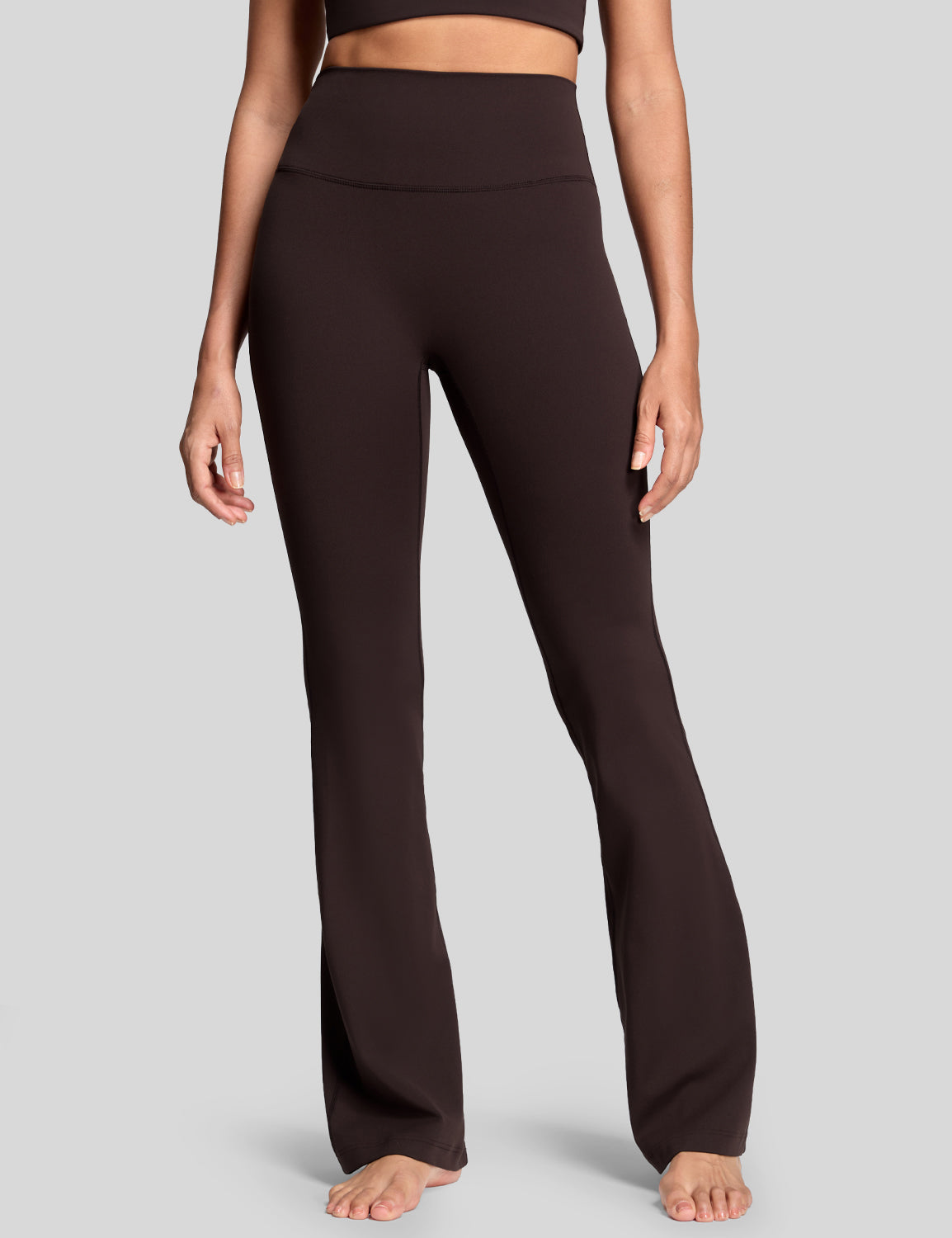 Mellow Flare Leggings No Front Seam