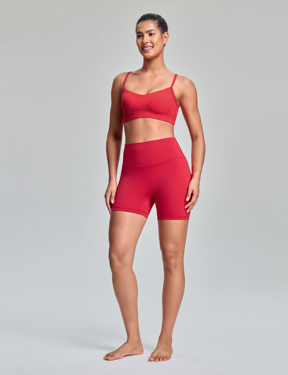 No Front Seam Athletic Shorts