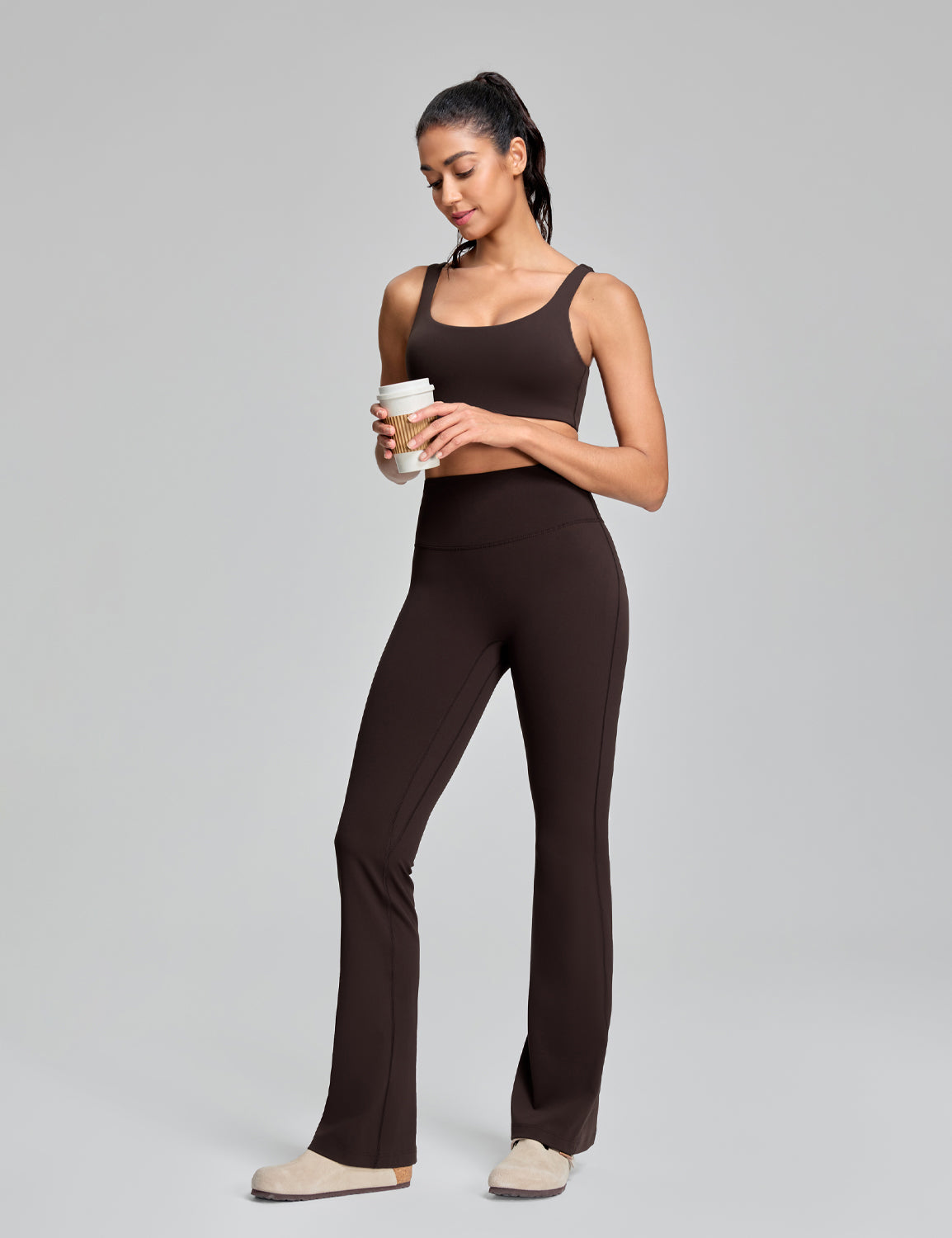 Harmony Flare Leggings No Front Seam