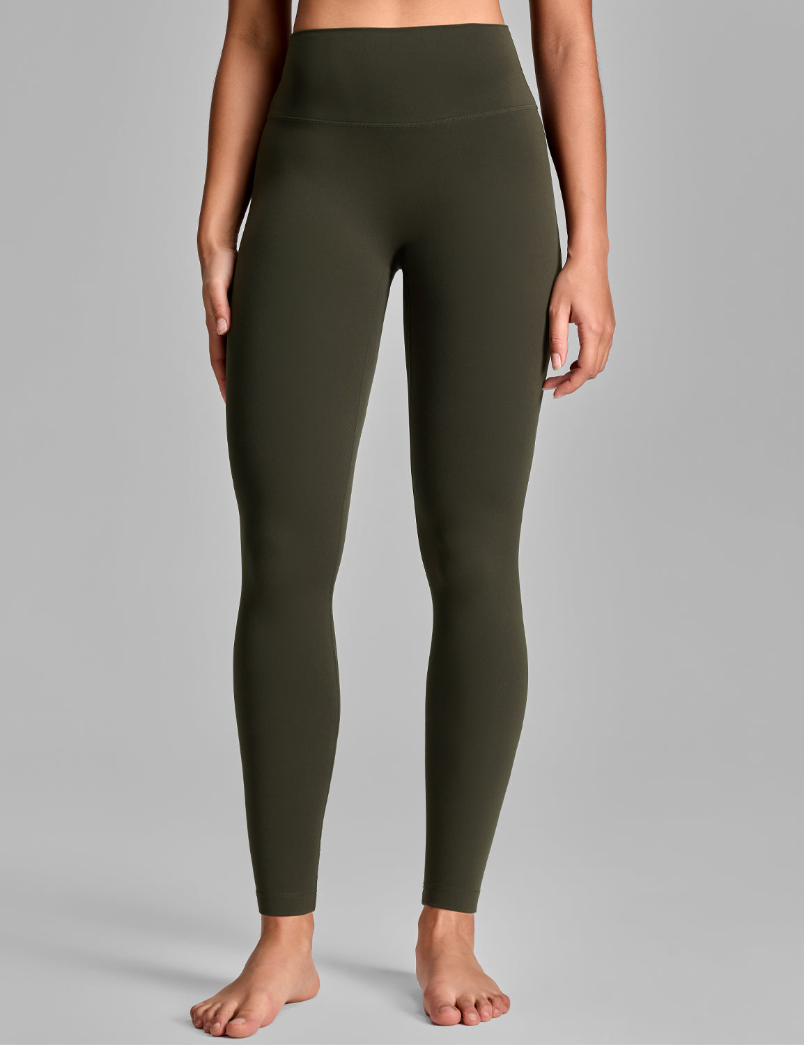 Yoga Leggings Dark Olive