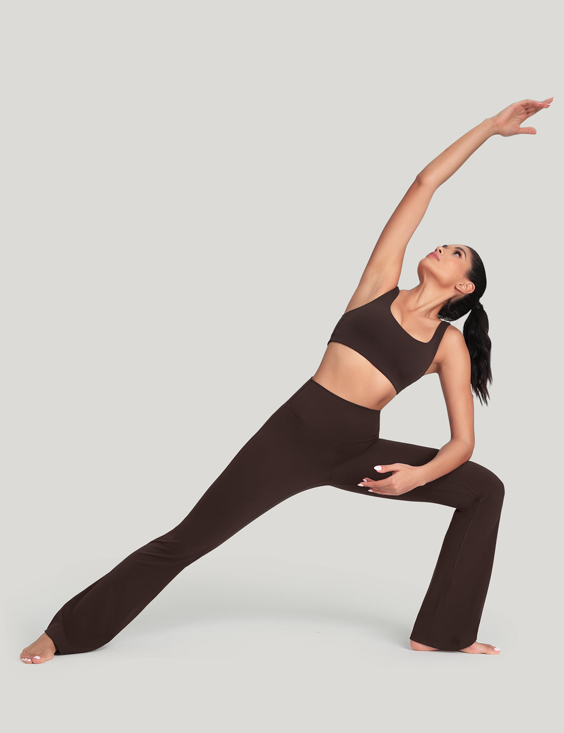 Harmony Flare Leggings Espresso