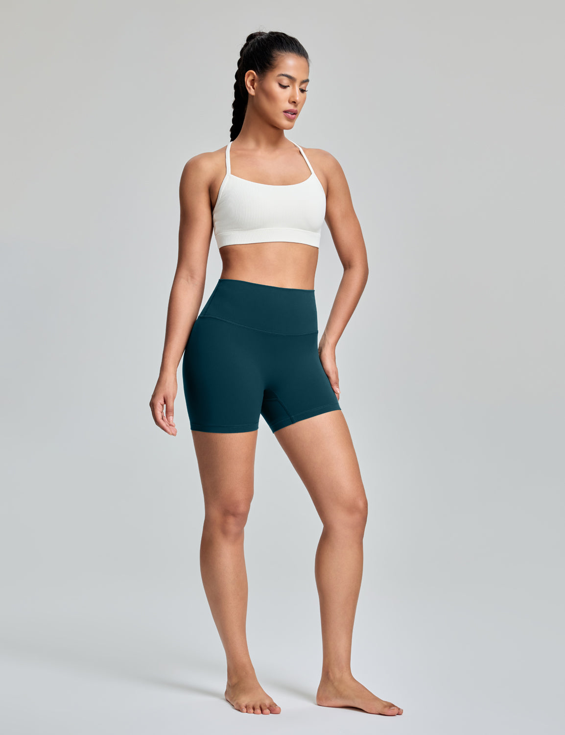 No Front Seam Athletic Shorts
