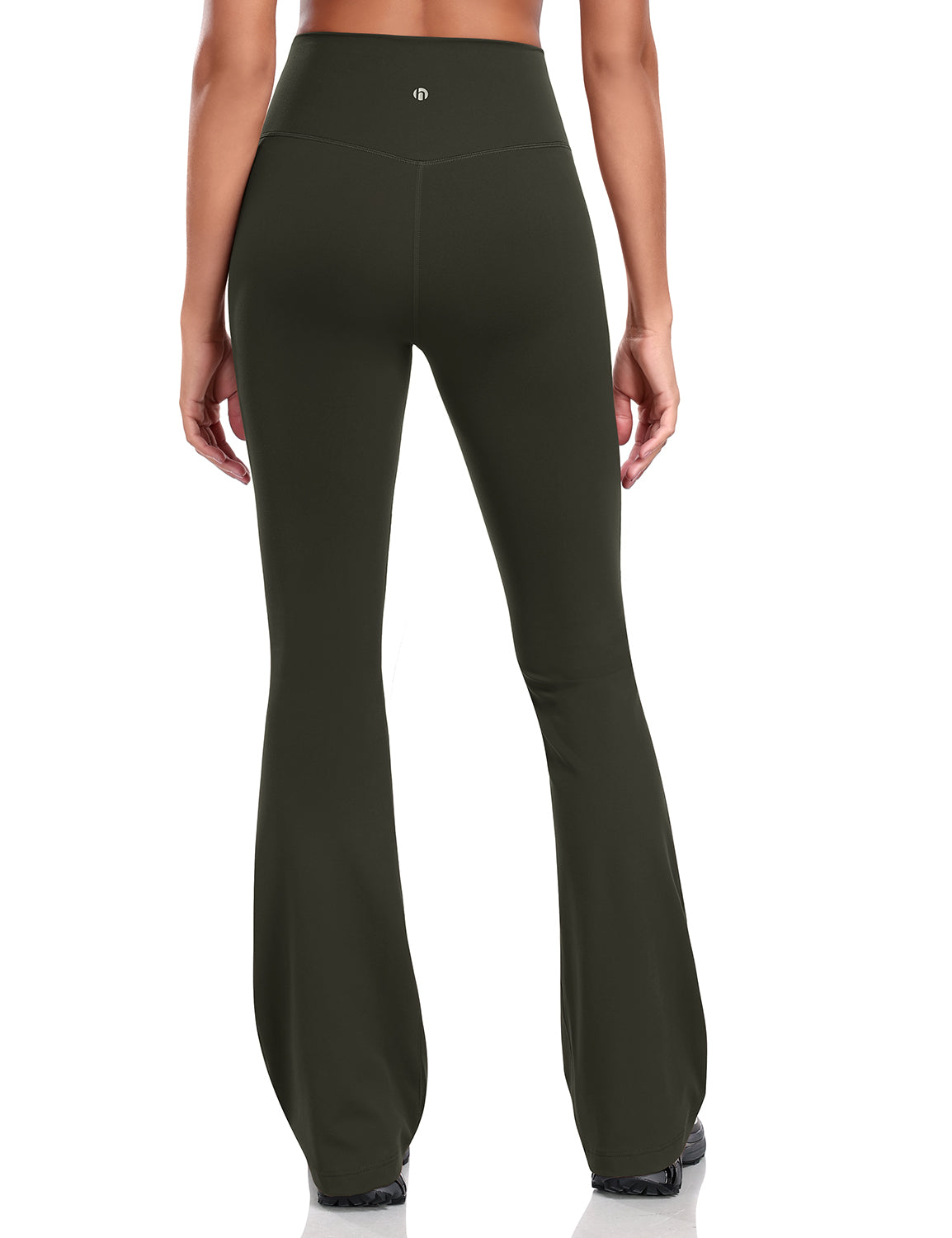 Harmony Flare Leggings 32.5 Dark Olive
