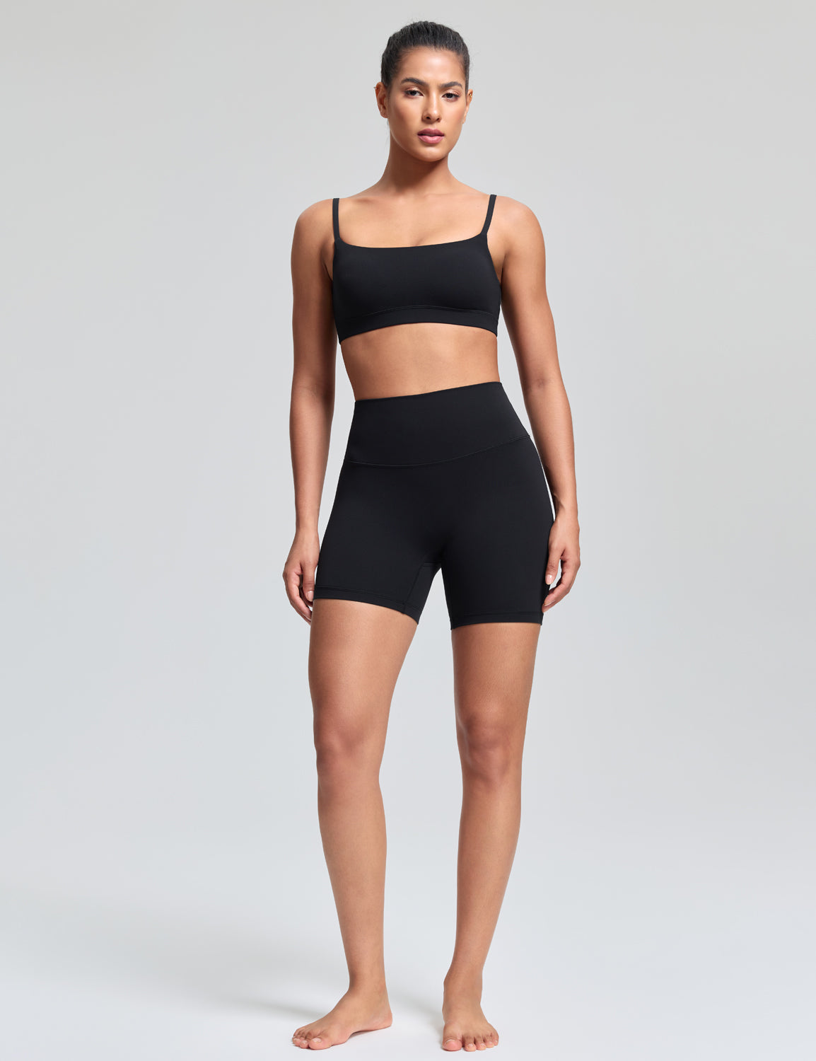 No Front Seam Athletic Shorts