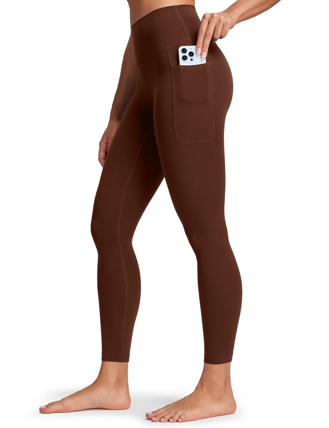 Pockets leggings Java Coffee