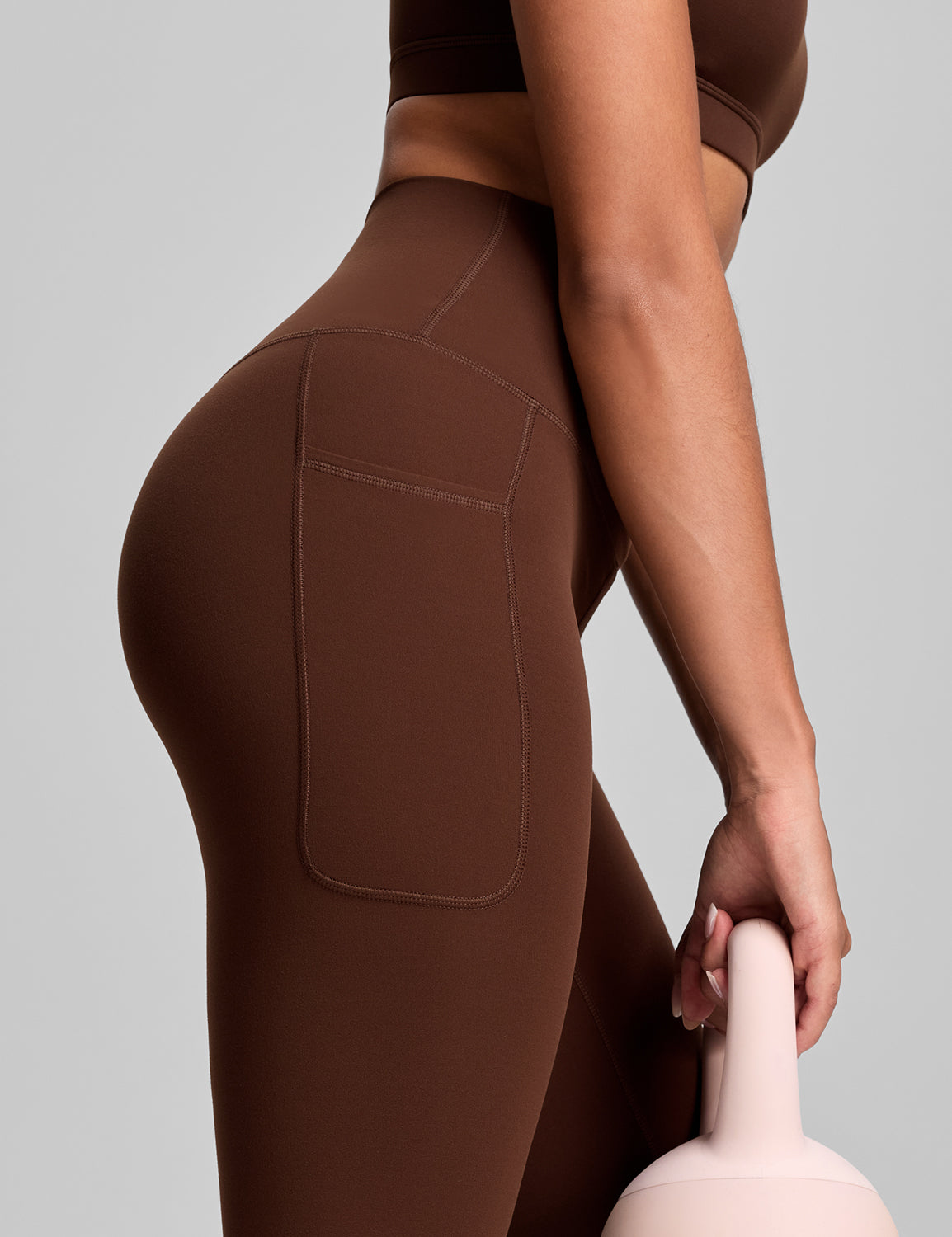 Pockets leggings True Red
