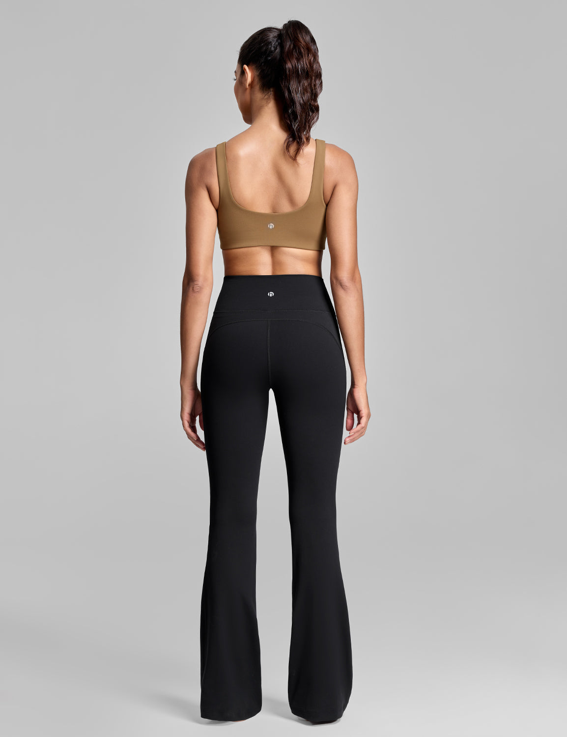 Mellow Flare Leggings No Front Seam