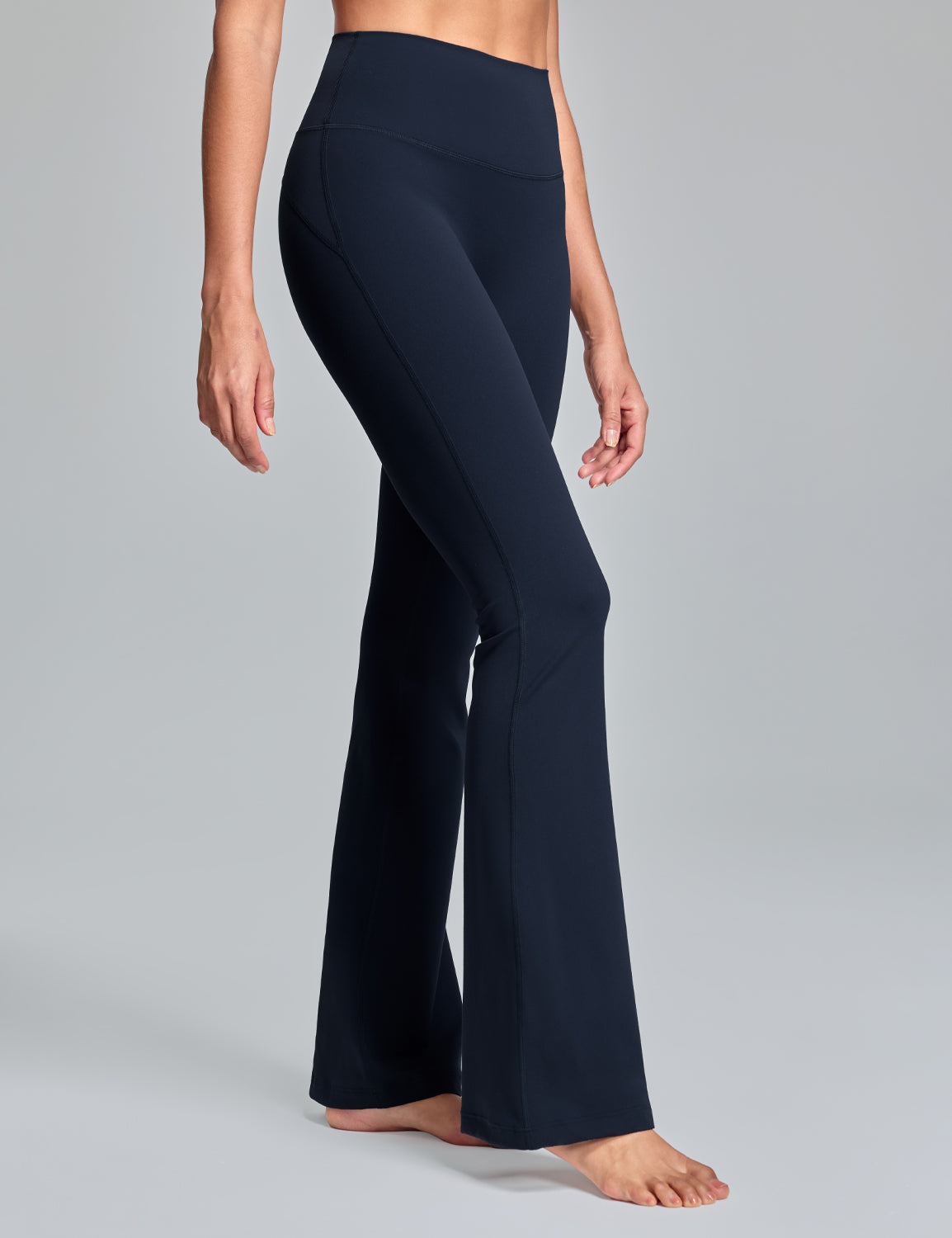 Mellow Flare Leggings No Front Seam