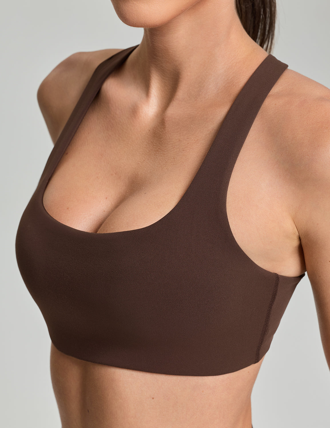 Criss Cross Back Sports Bra, A-D Cups