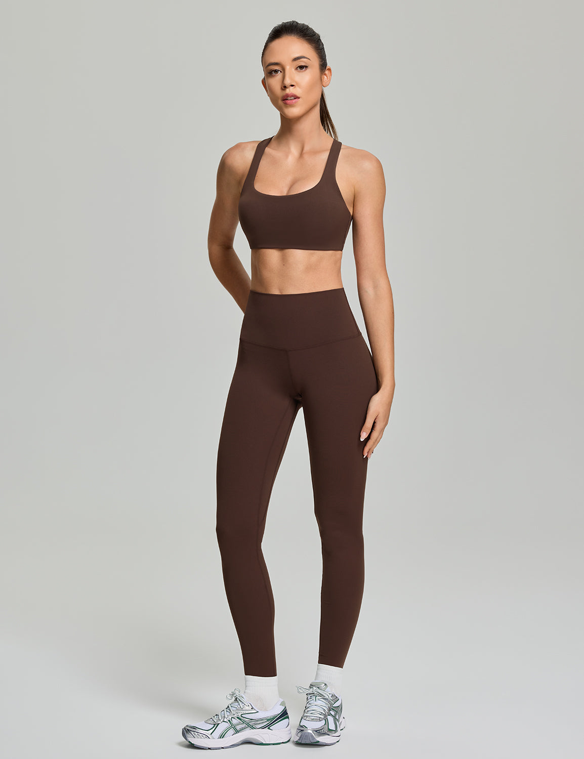 Criss Cross Back Sports Bra, A-D Cups
