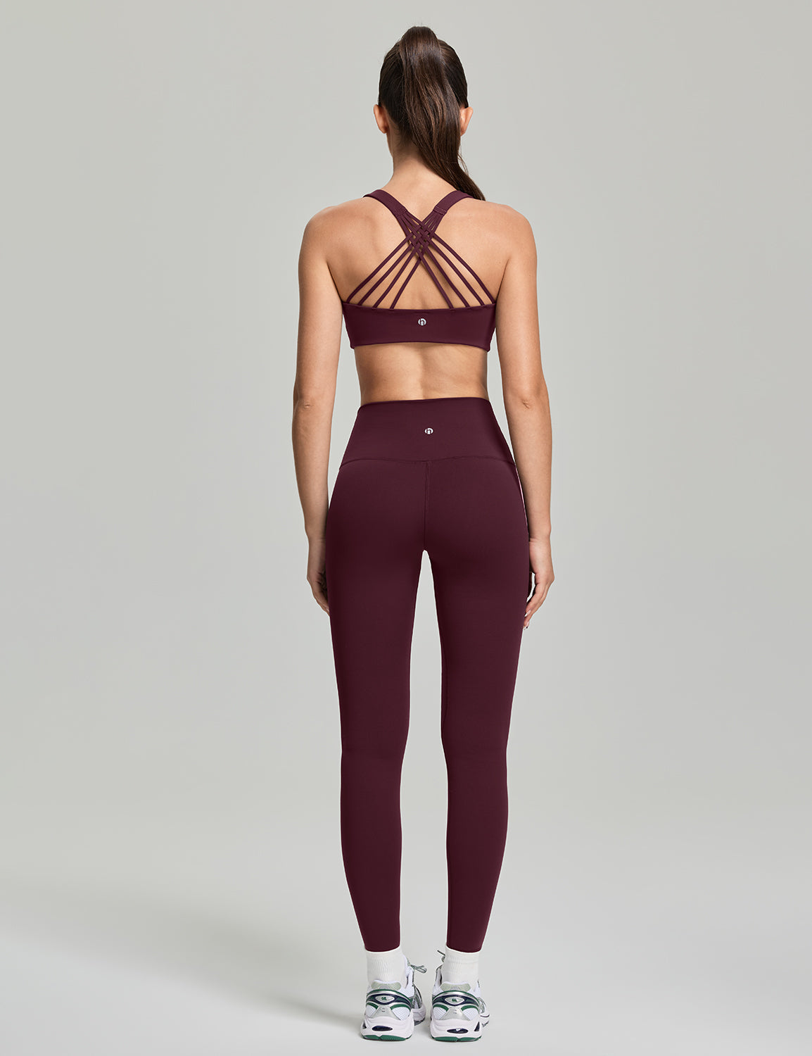 Criss Cross Back Sports Bra, A-D Cups