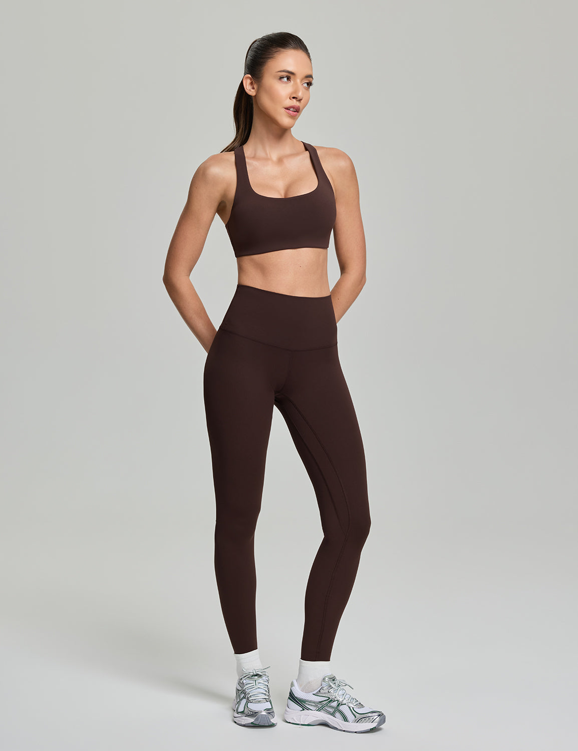 Criss Cross Back Sports Bra, A-D Cups