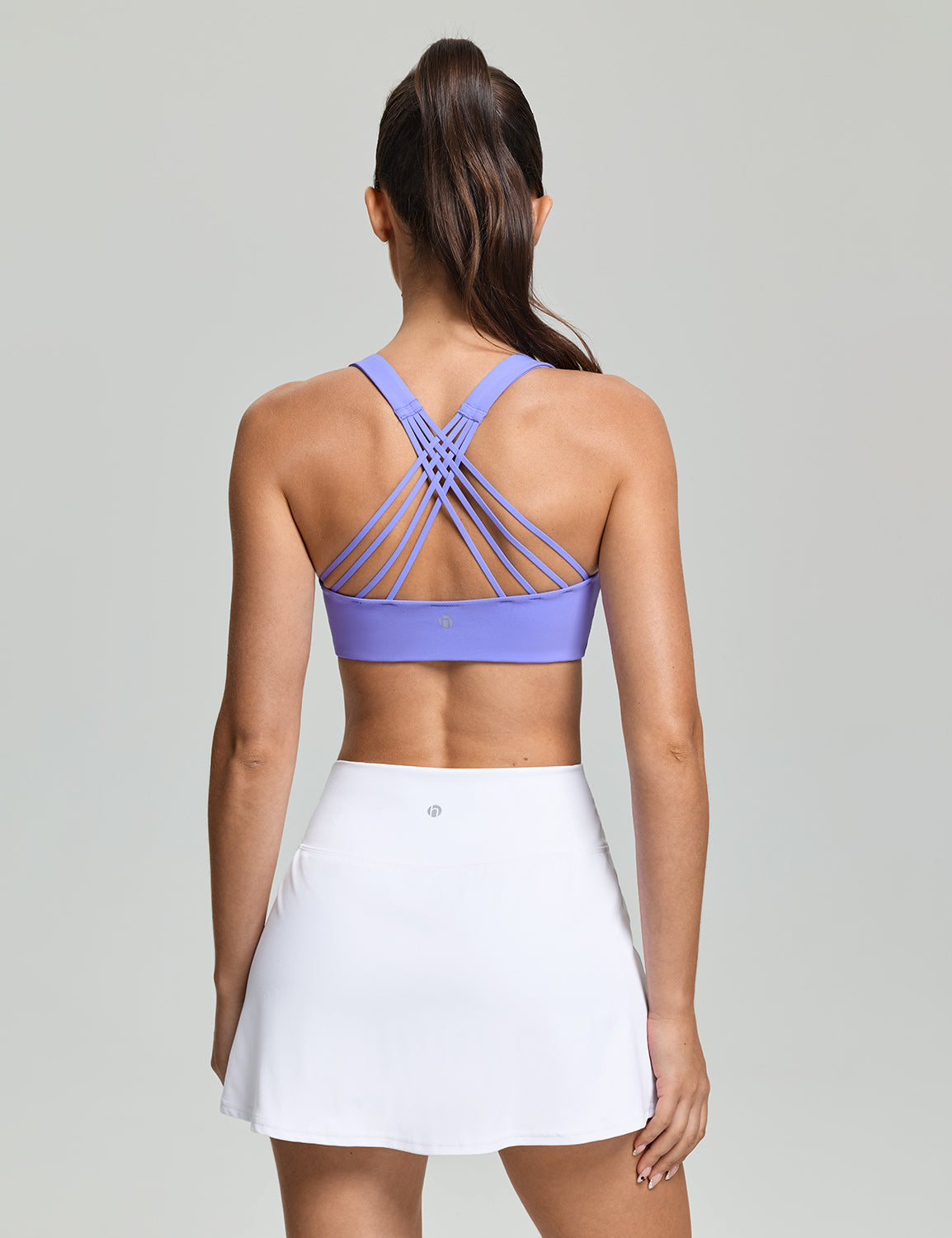 Criss Cross Back Sports Bra, A-D Cups