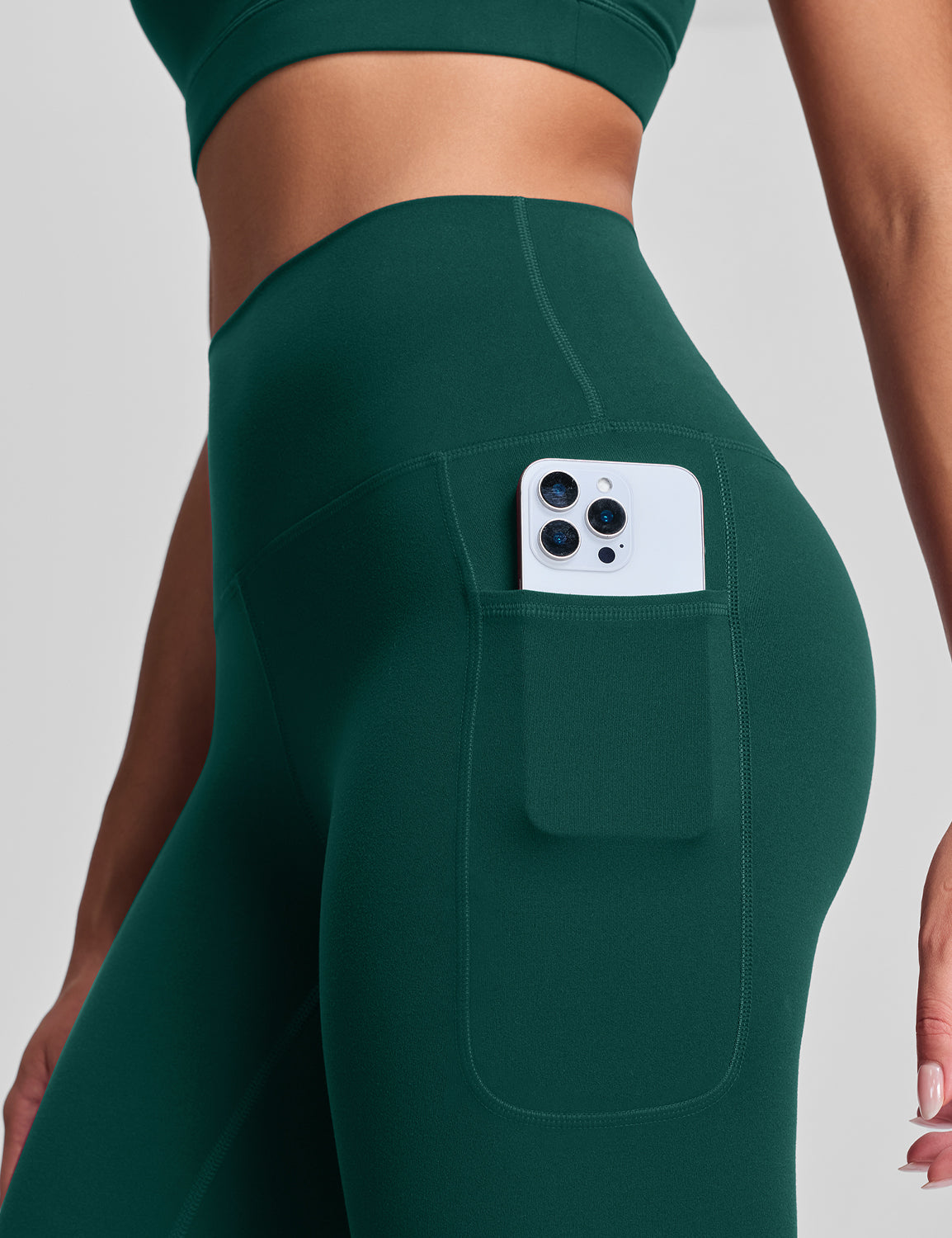 Pockets leggings Vivid Cherry