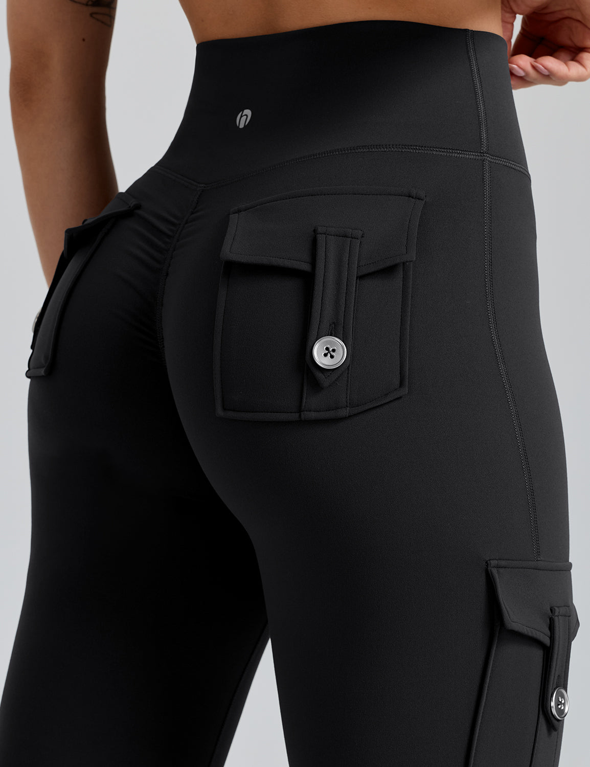 Flare Leggings Black