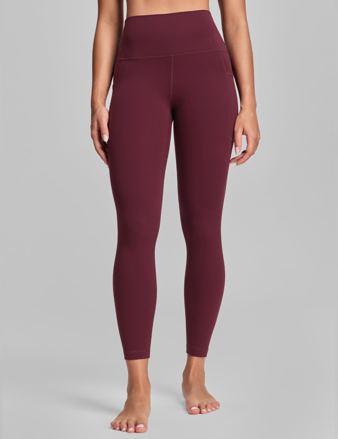 Pockets leggings Cassis