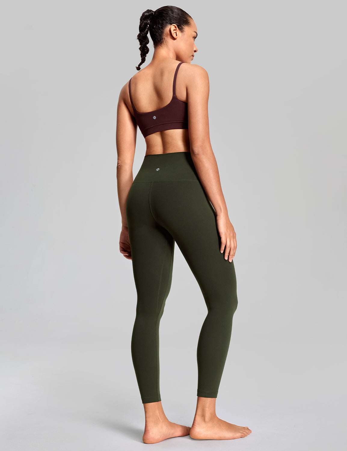 Yoga Leggings Dark Olive