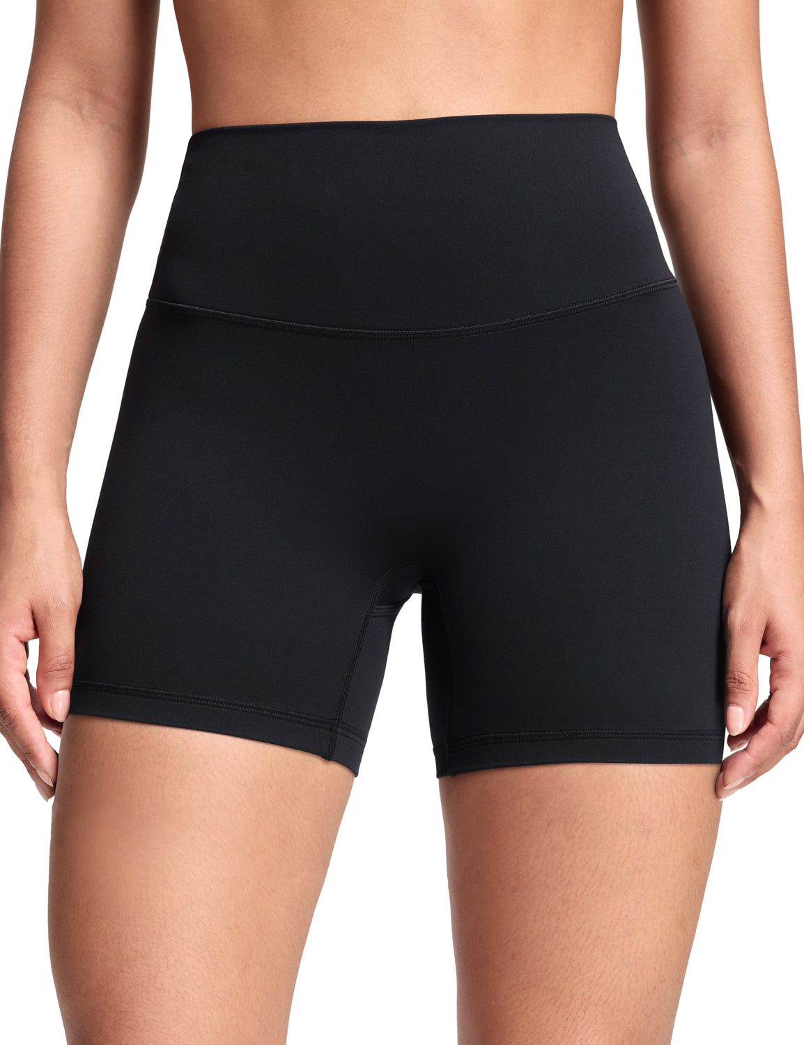 No Front Seam Athletic Shorts