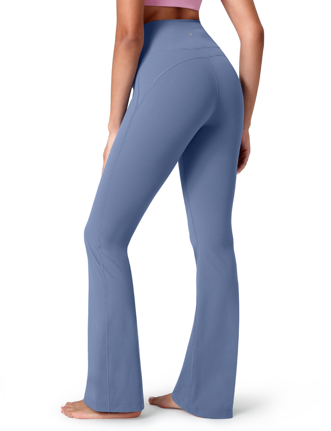 Mellow Flare Leggings Washed Denim