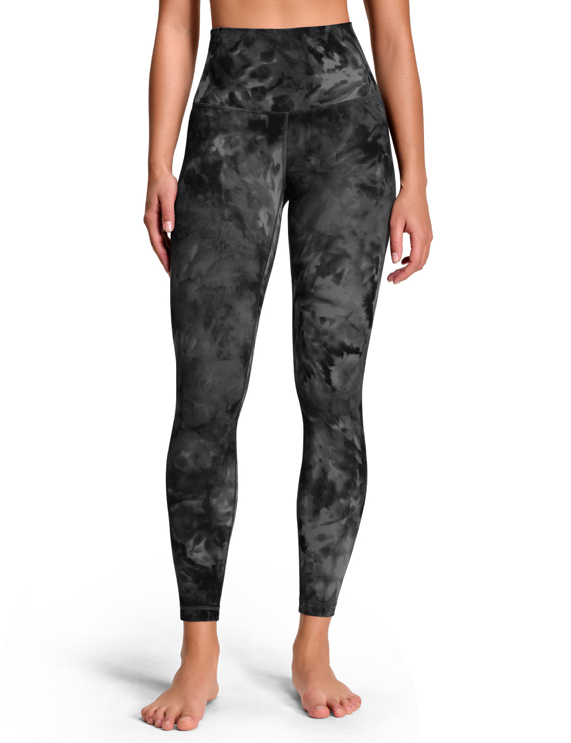 Yoga Leggings Black Cheetah