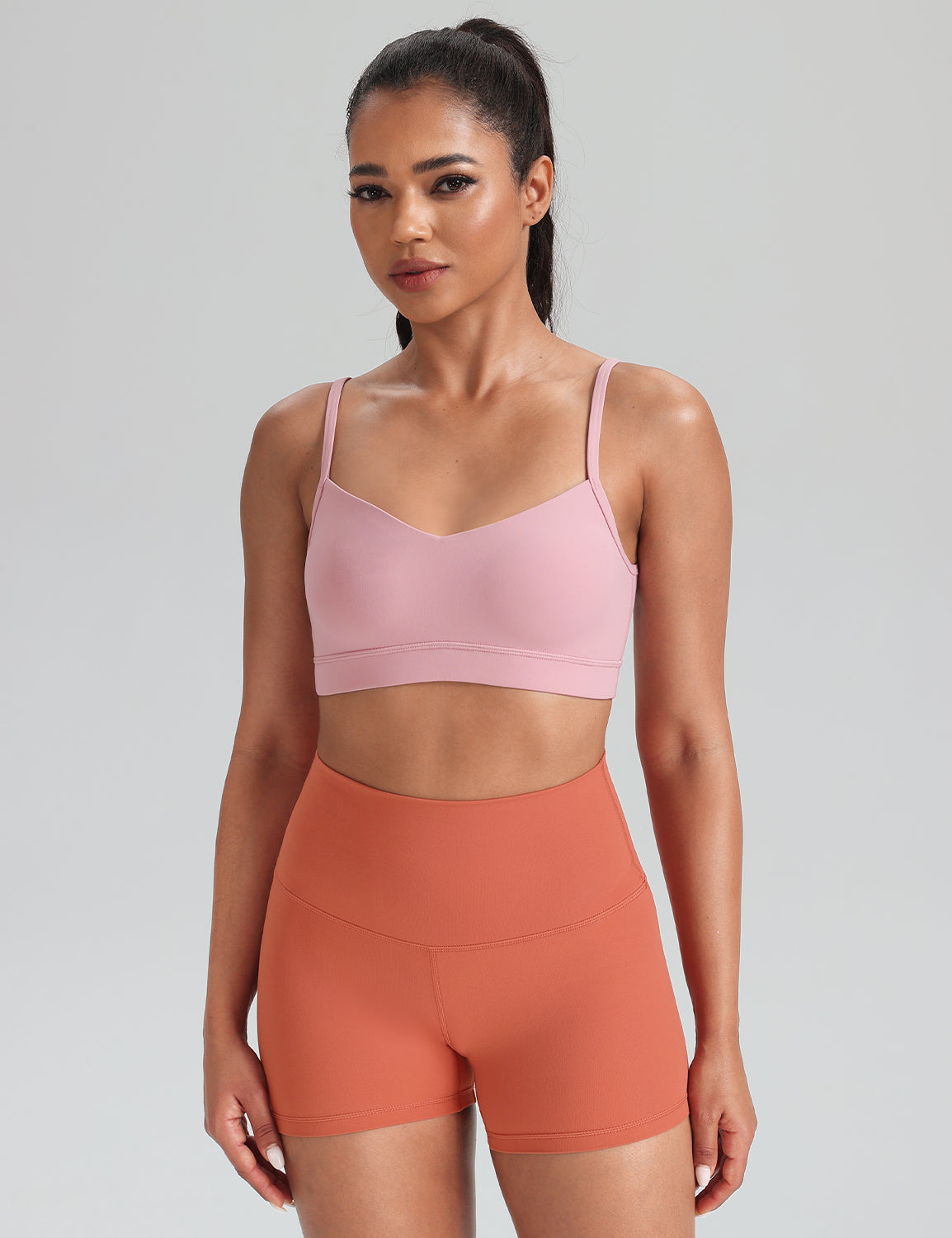 V Neck Sports Bra, A-C Cups