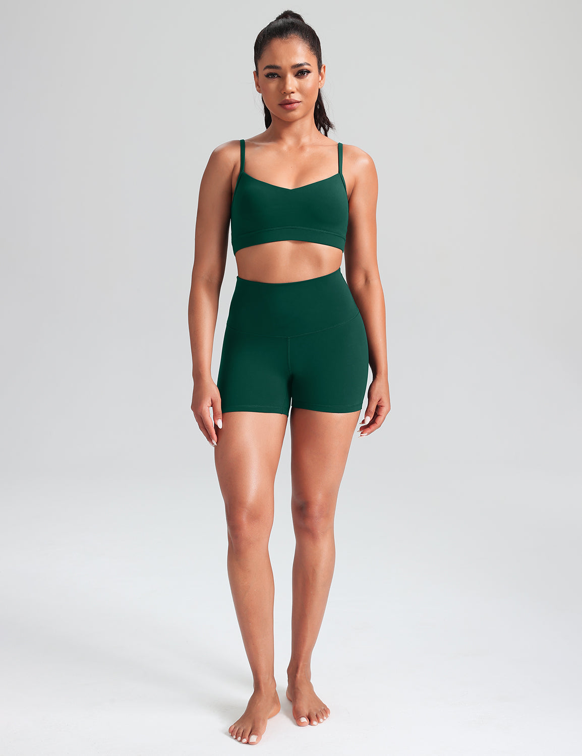 V Neck Sports Bra, A-C Cups