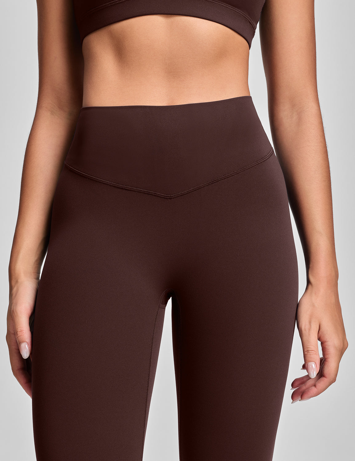 No Front Seam Yoga Leggings